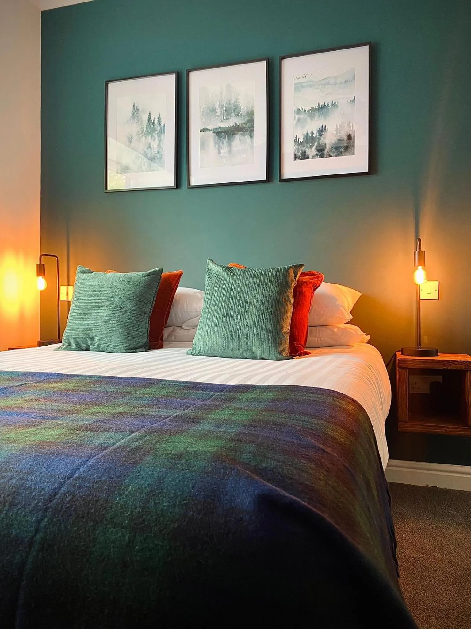 Bed in Lochside Guest House