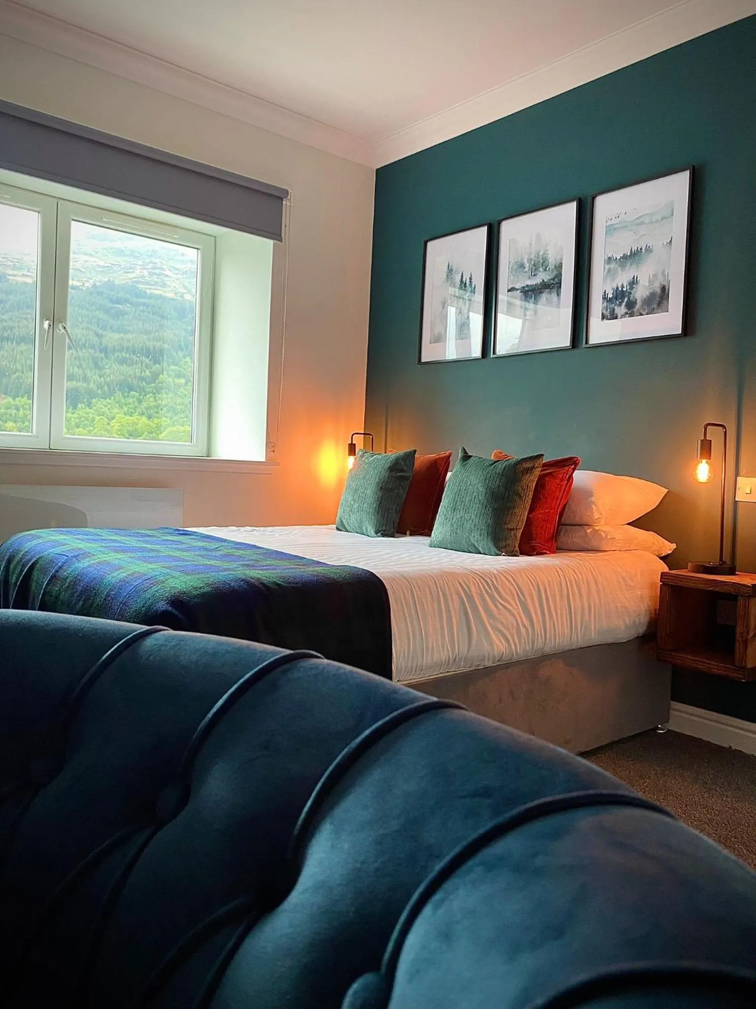 Bed in Lochside Guest House