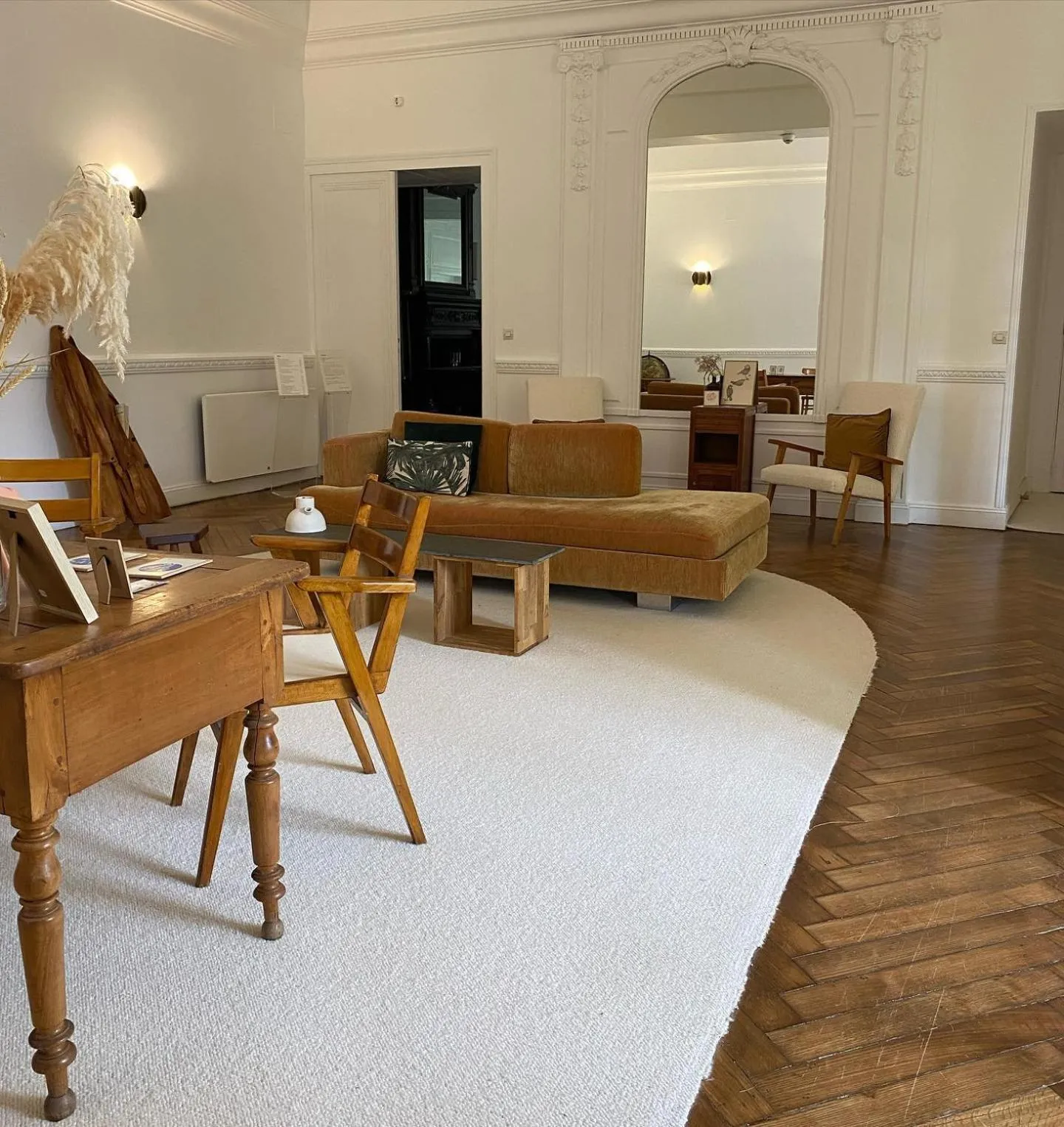 Living room in Château De Razay