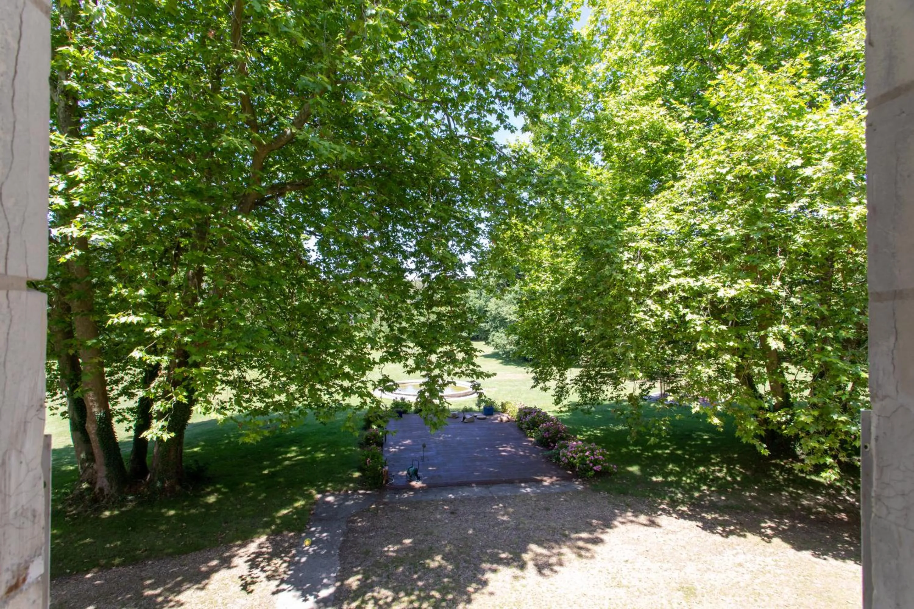 View (from property/room) in Château De Razay