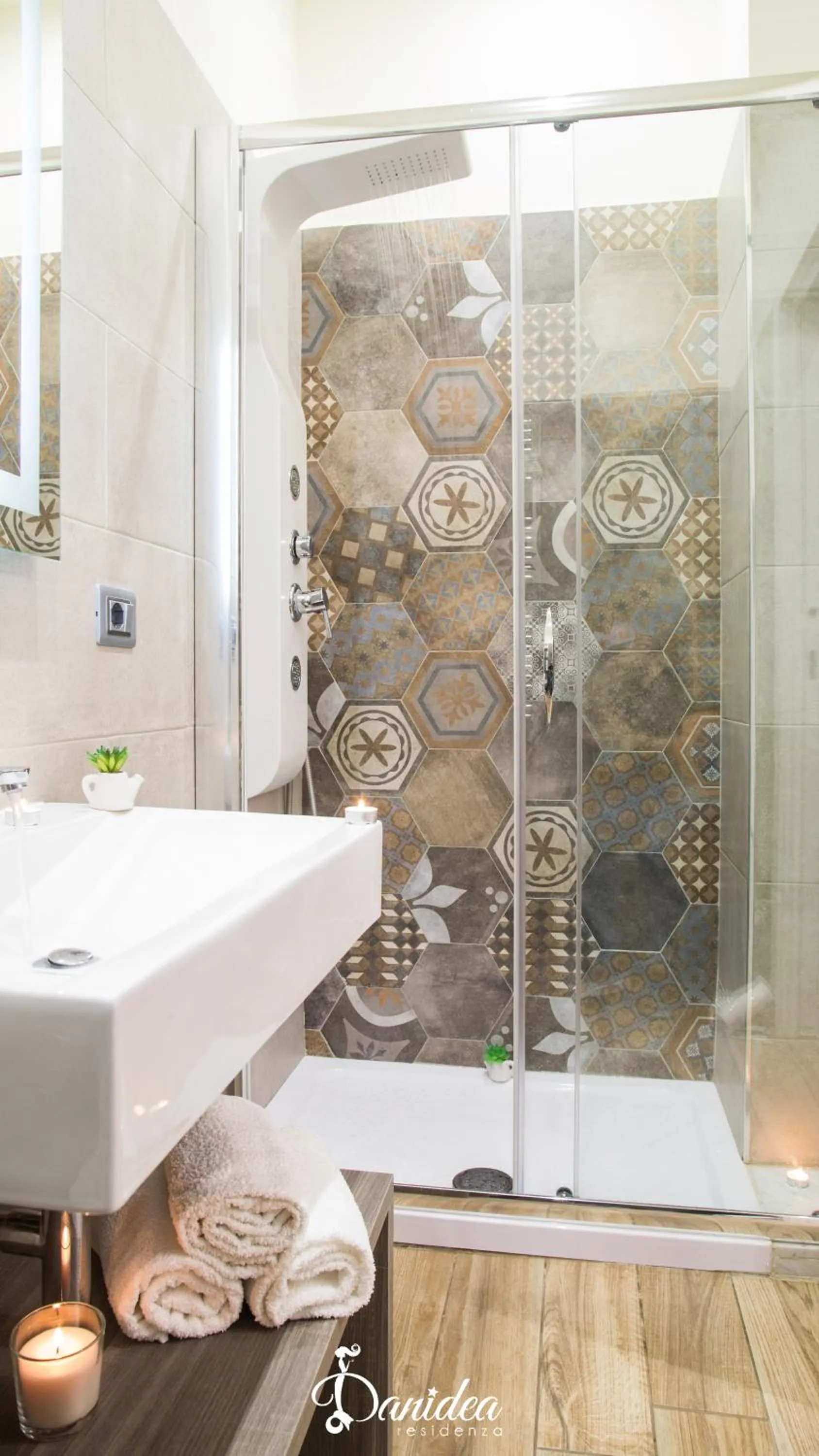 Bathroom in Residenza Danidea