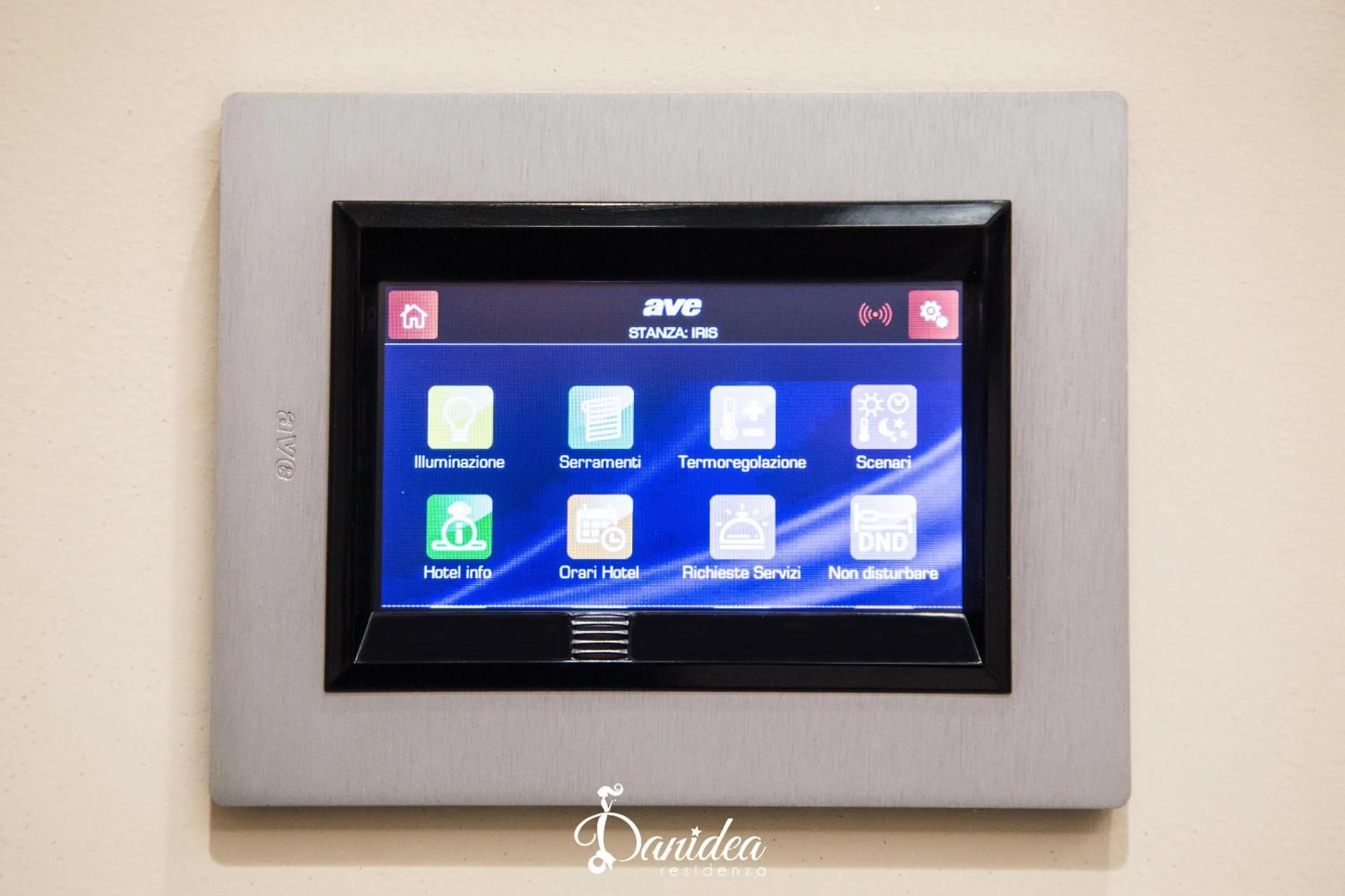 TV and multimedia in Residenza Danidea