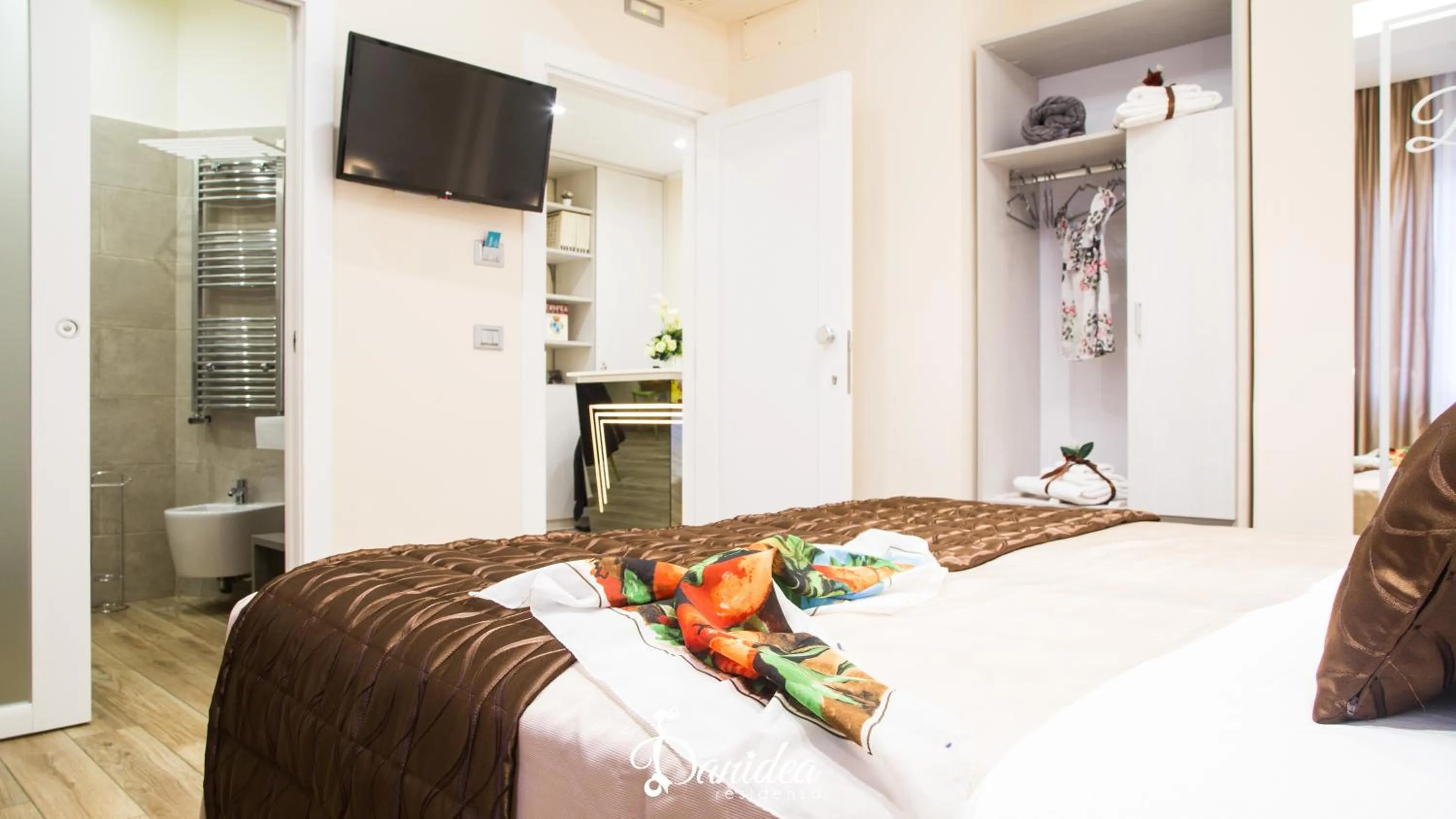 Bedroom, Bed in Residenza Danidea