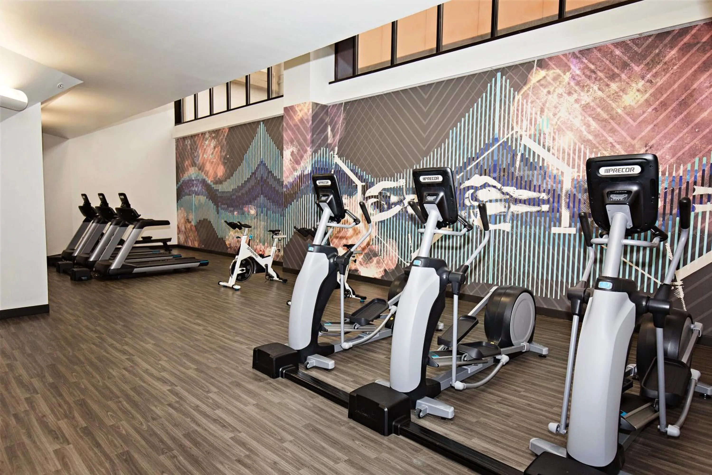 Fitness centre/facilities in Radisson Blu Fargo