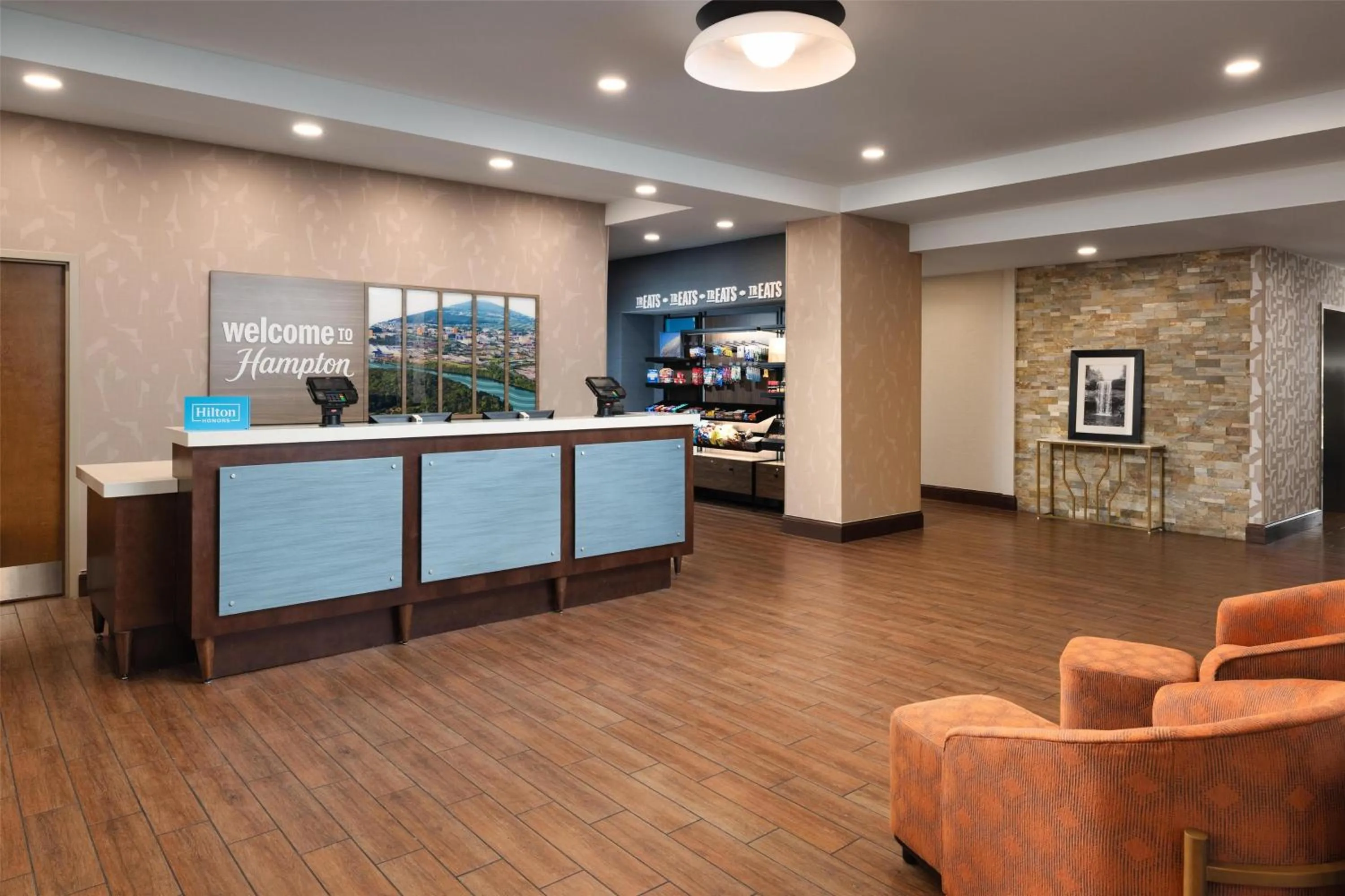 Lobby or reception in Hampton Inn Chattanooga West/Lookout Mountain