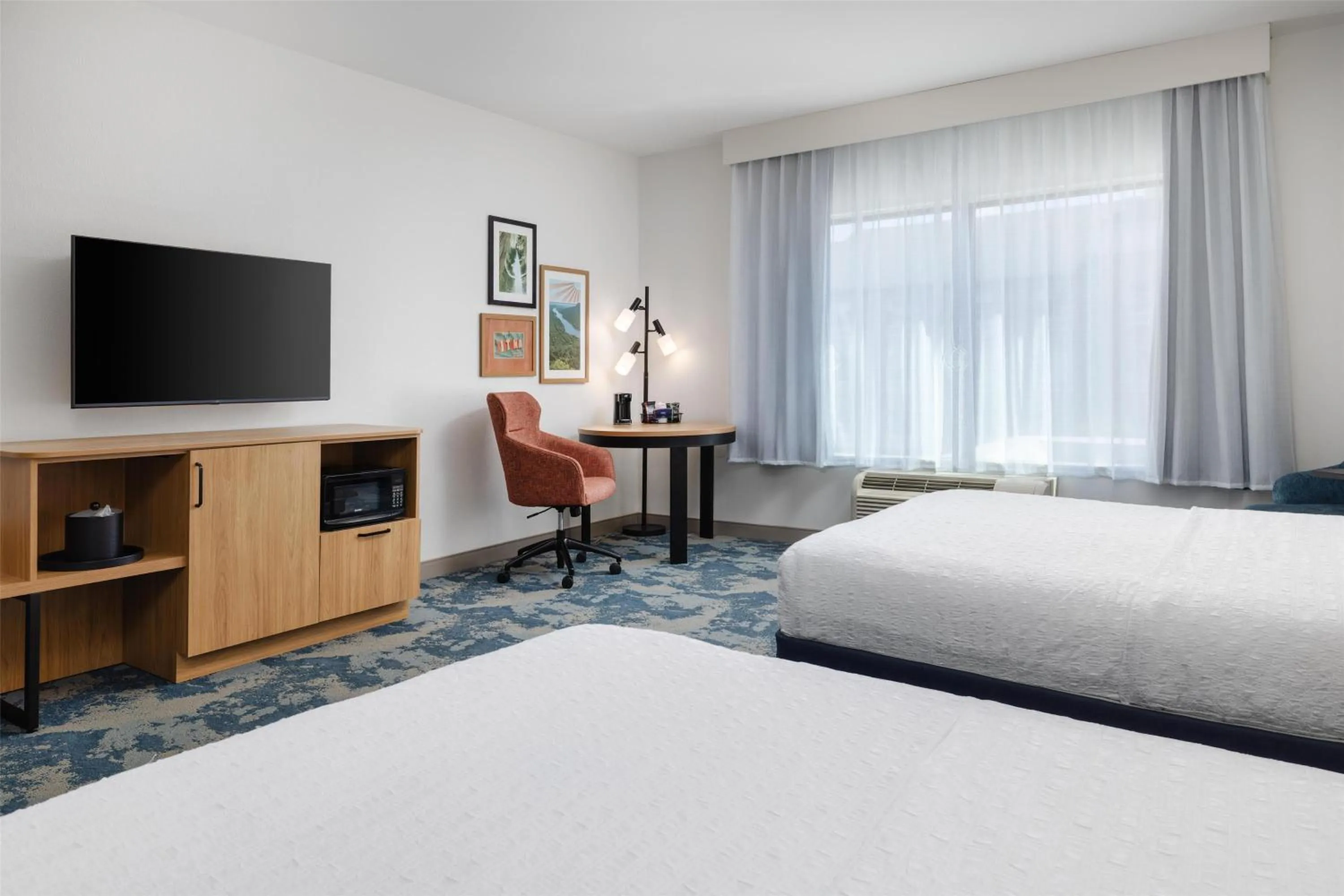 Bed in Hampton Inn Chattanooga West/Lookout Mountain