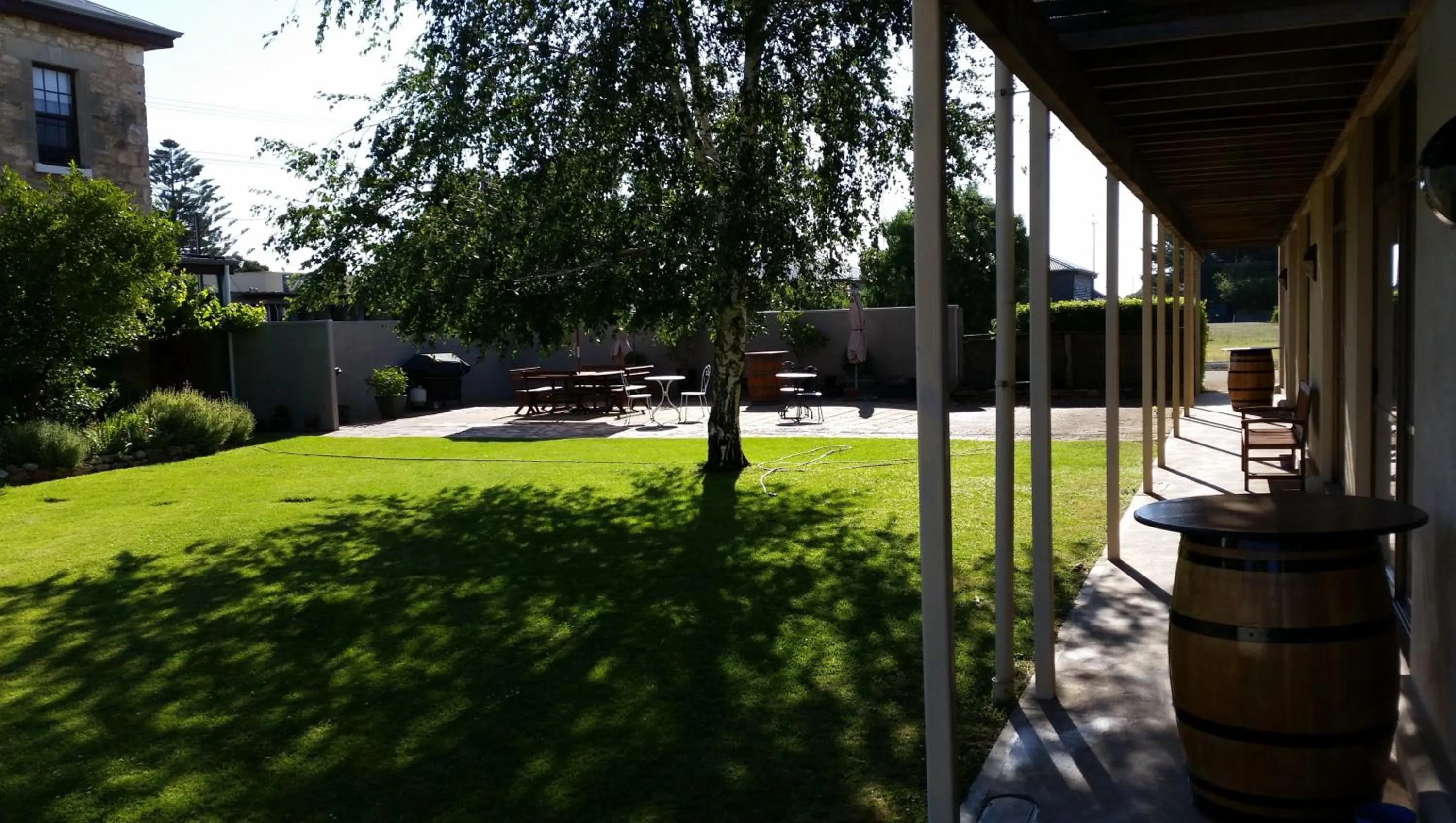 Garden in Coonawarra Motor Lodge