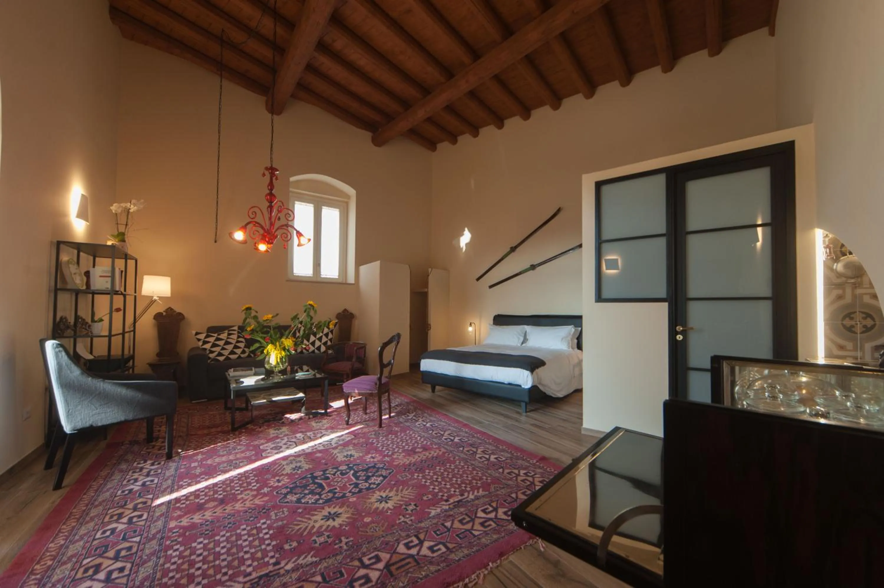 Photo of the whole room in La Soffitta Covelli