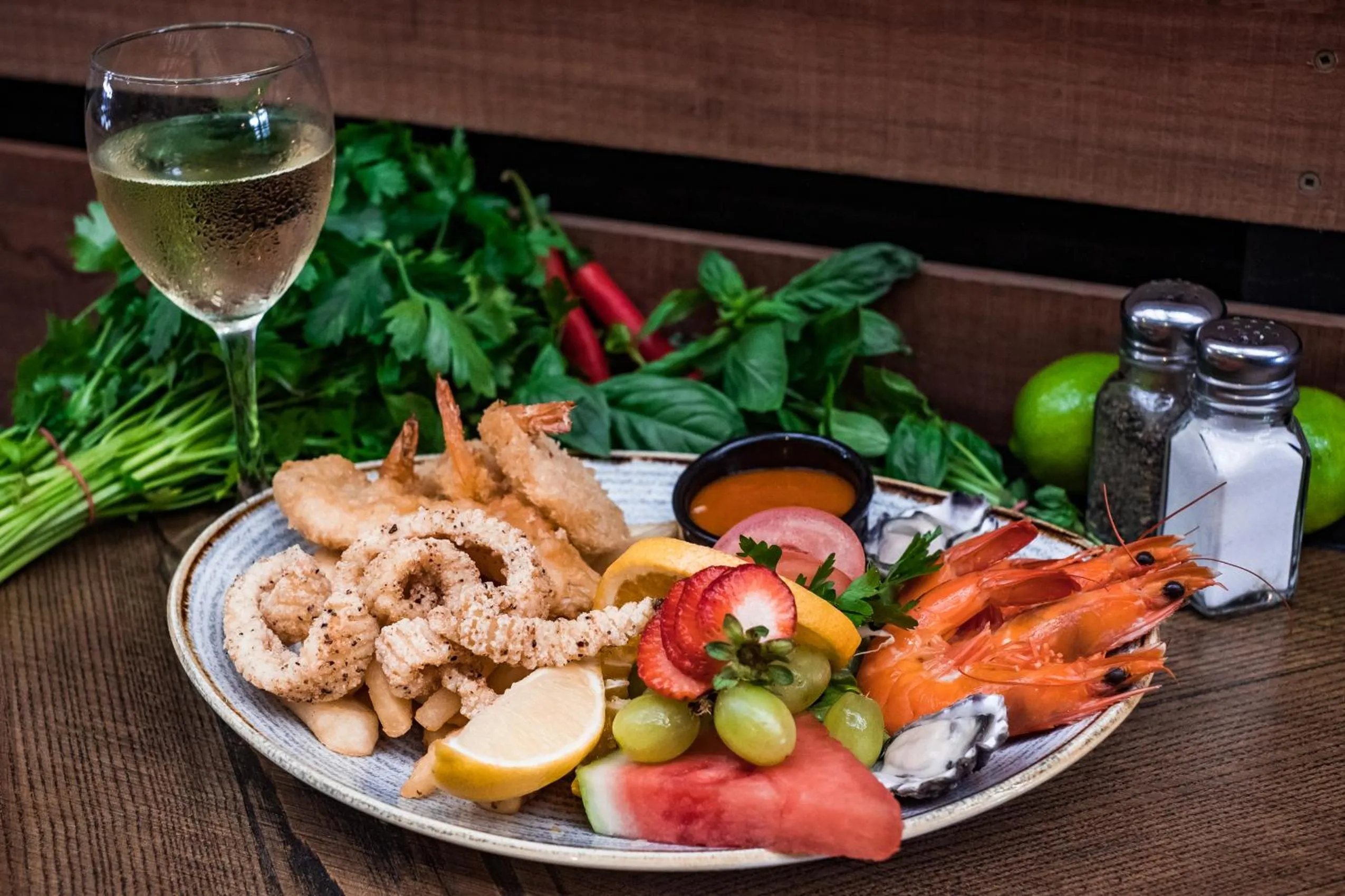 Food close-up in Bayview Hotel Woy Woy