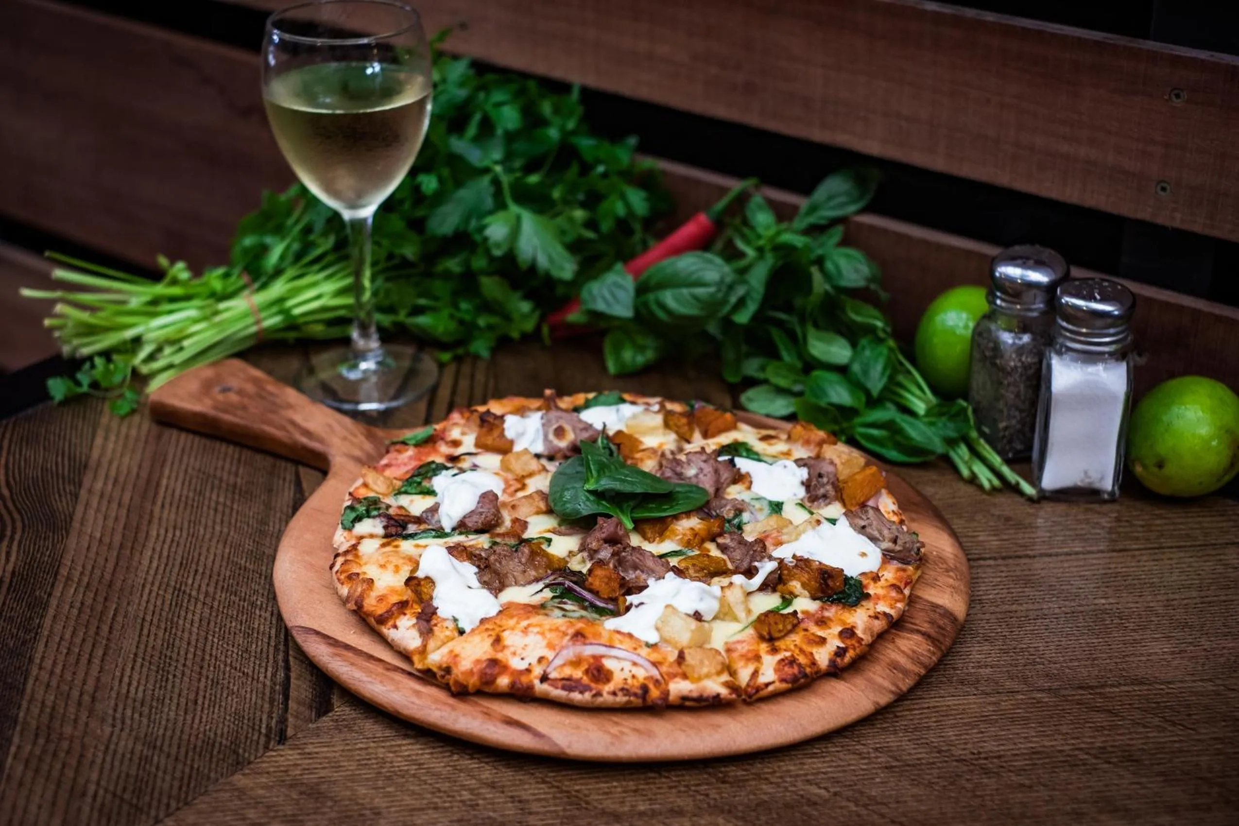 Food close-up in Bayview Hotel Woy Woy