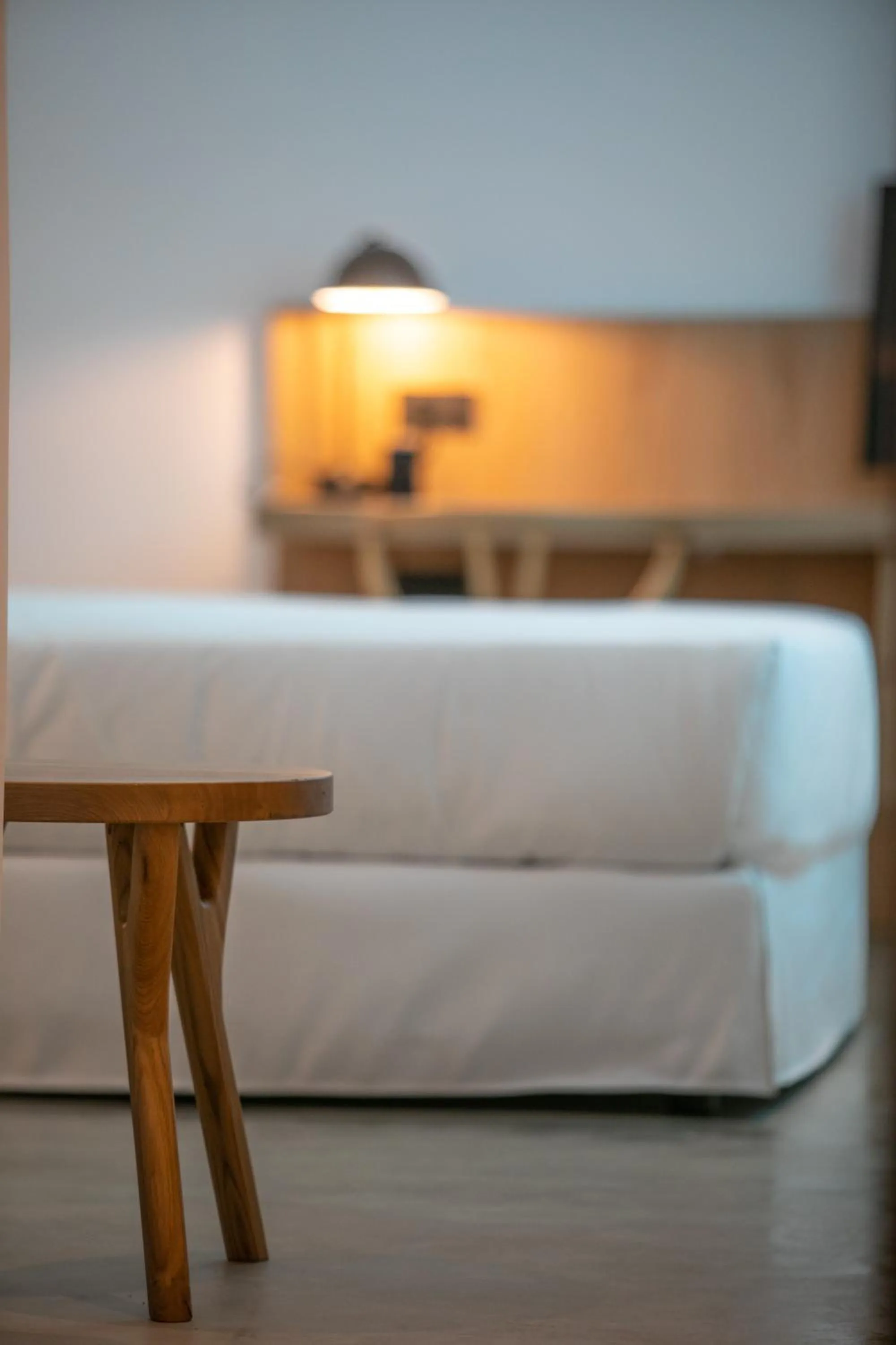 Bed in Melidonia Suites