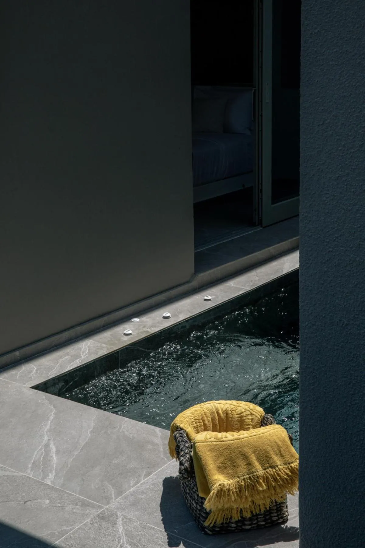 Swimming pool in Melidonia Suites