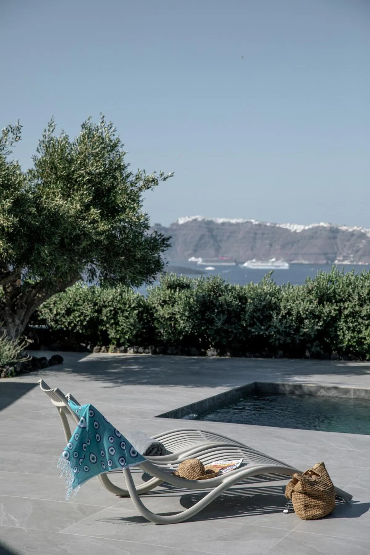 Swimming pool in Melidonia Suites