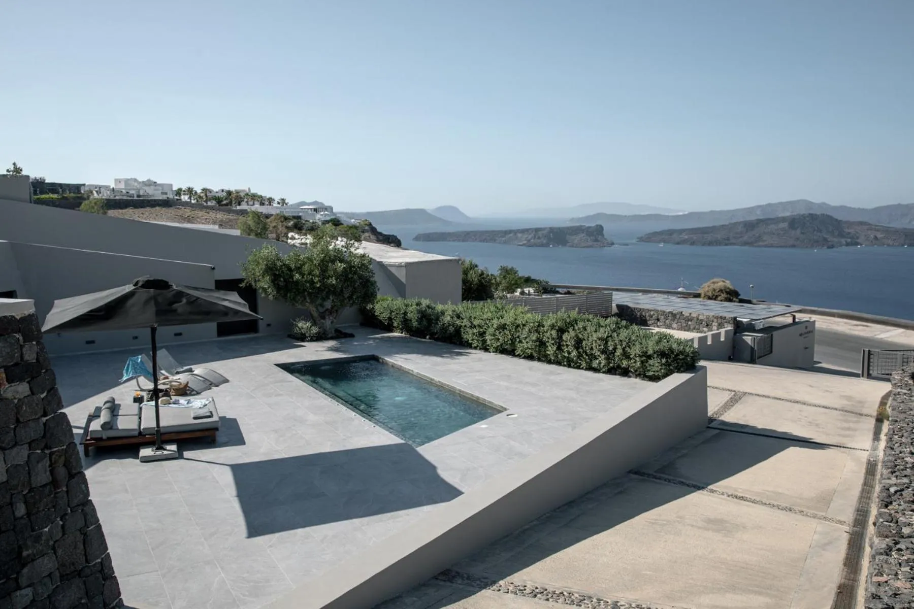 Swimming pool in Melidonia Suites