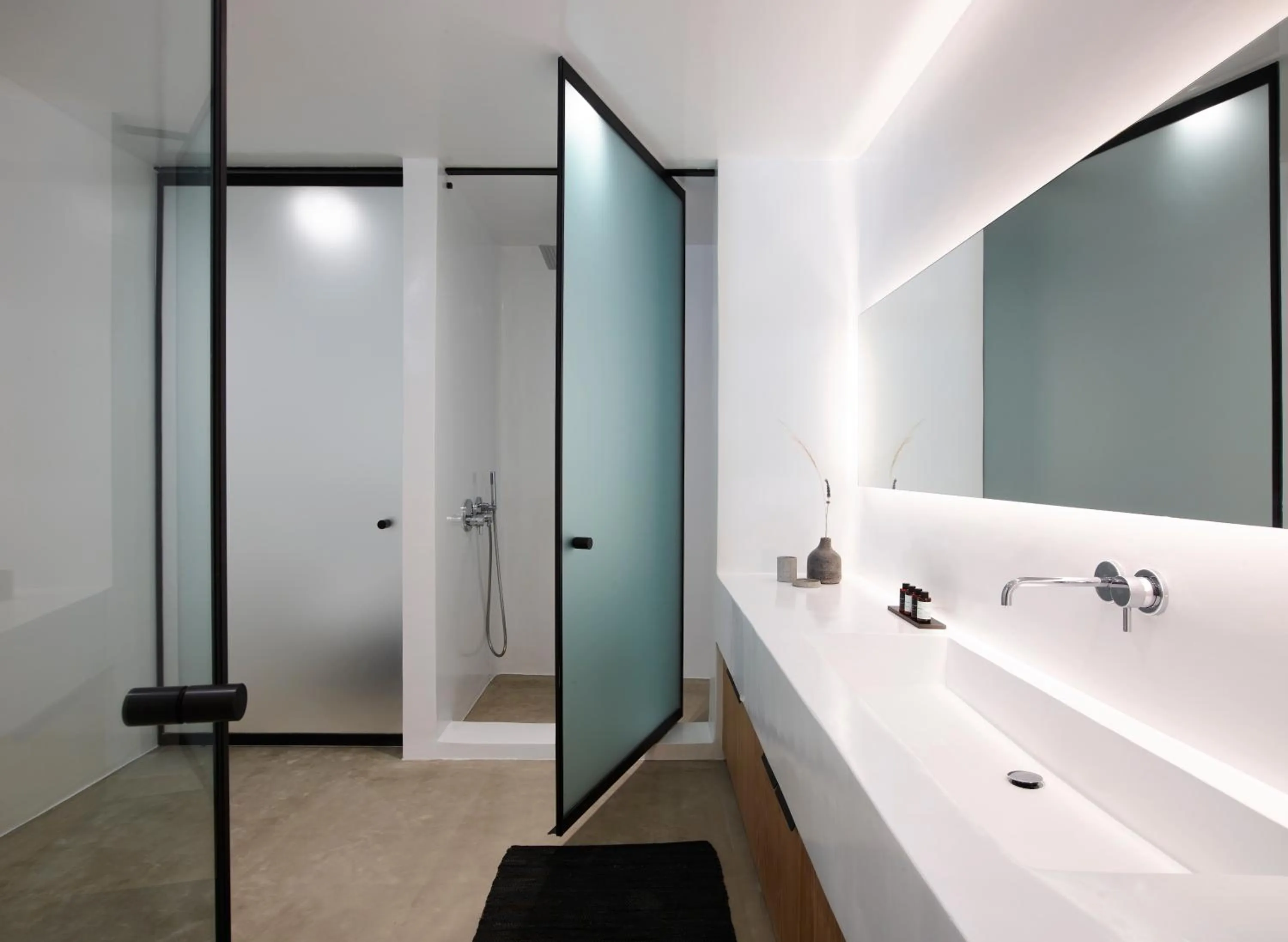 Bathroom in Melidonia Suites