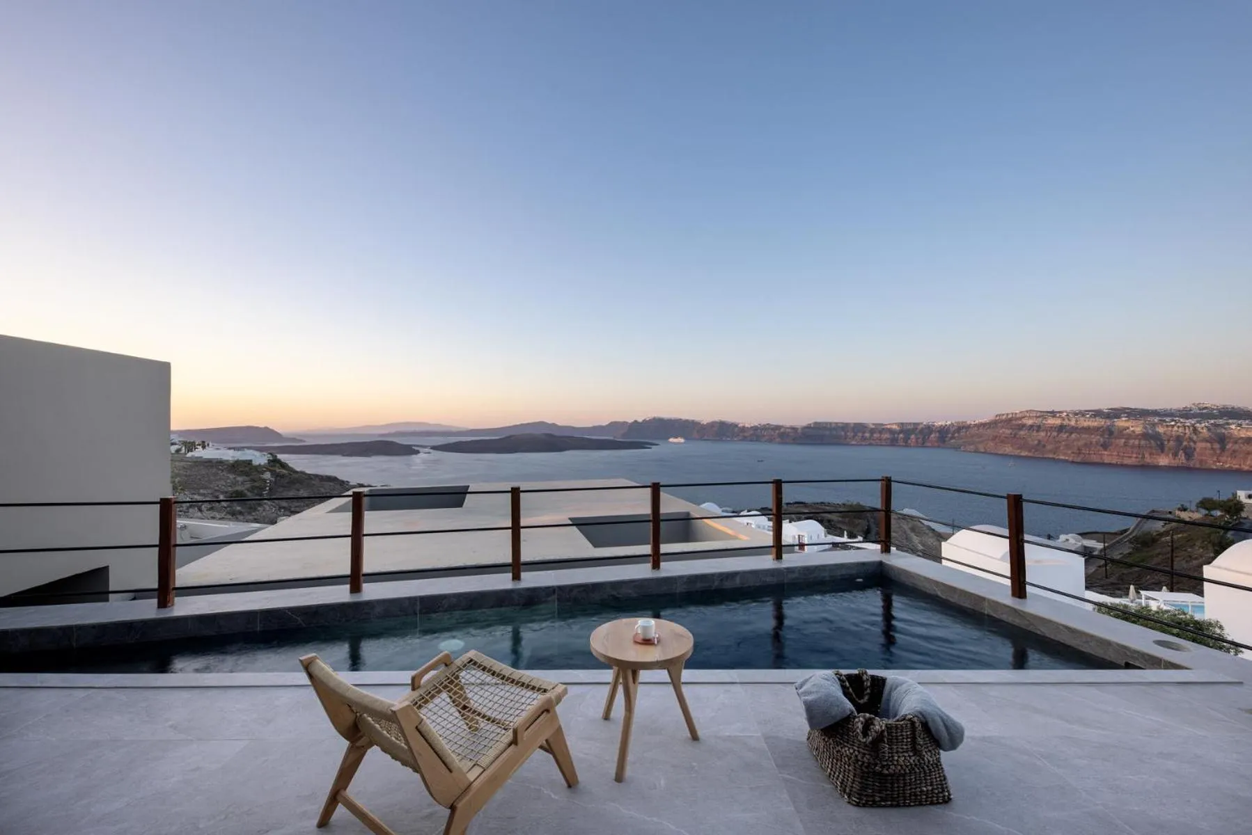 Swimming pool in Melidonia Suites