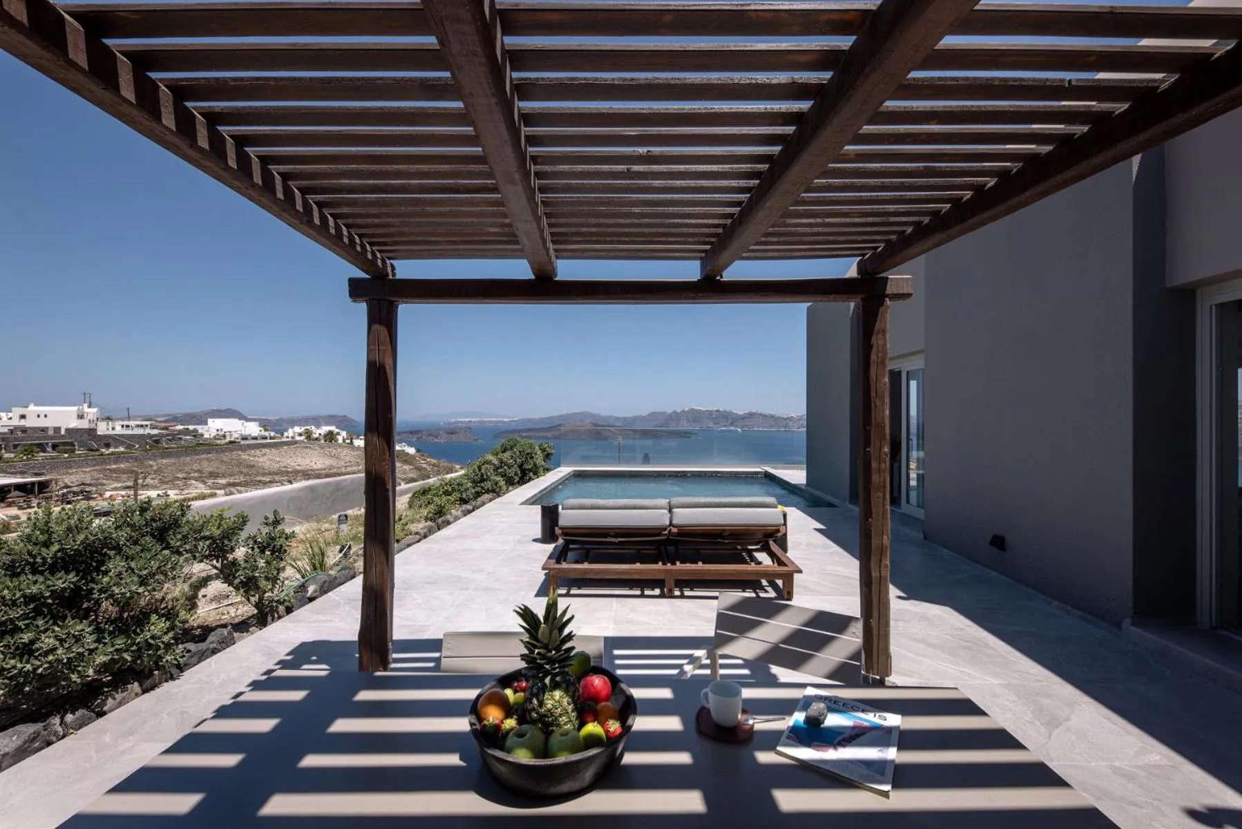 Swimming pool in Melidonia Suites