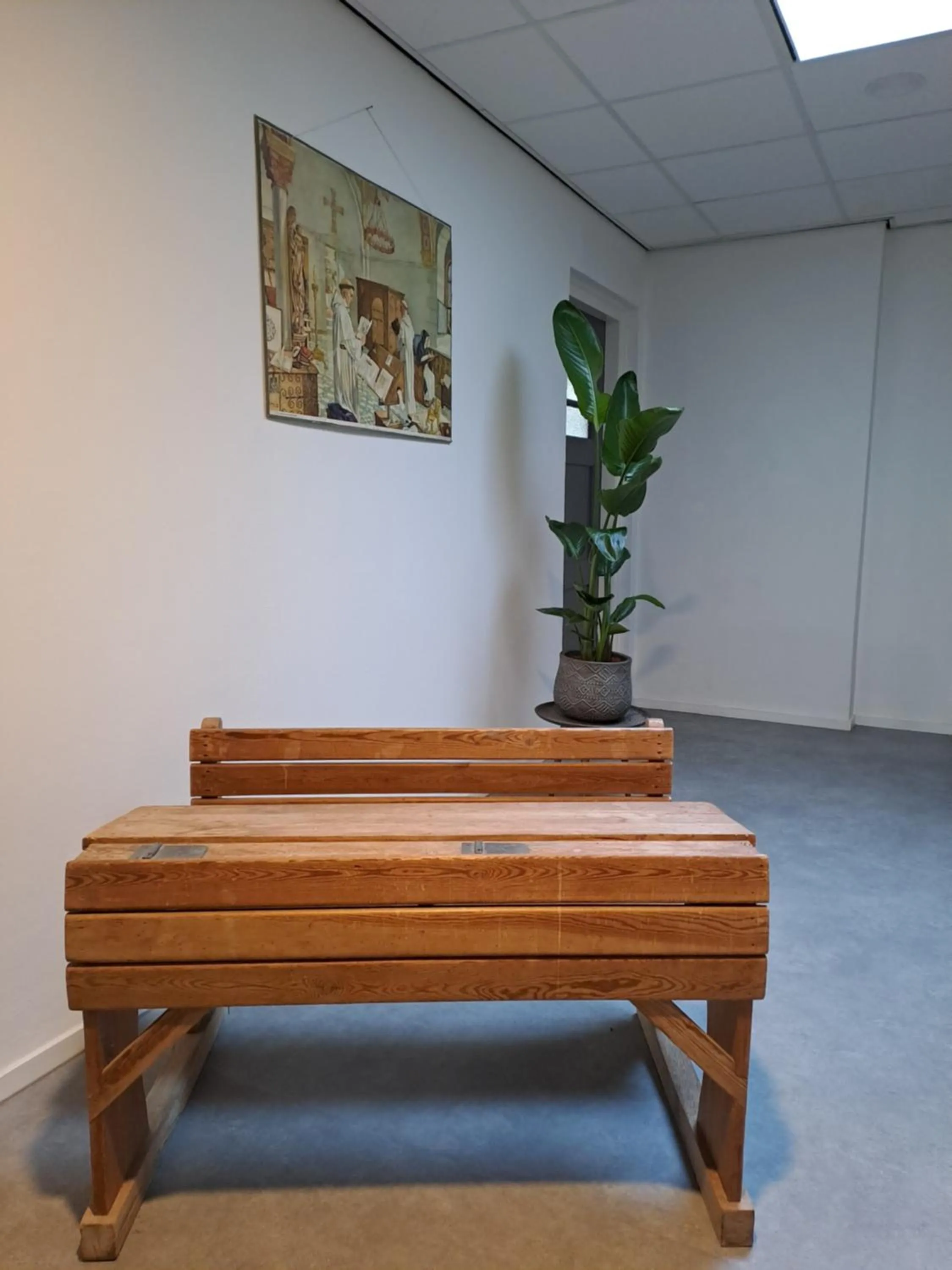 Decorative detail in B&B de Wilhelminaschool