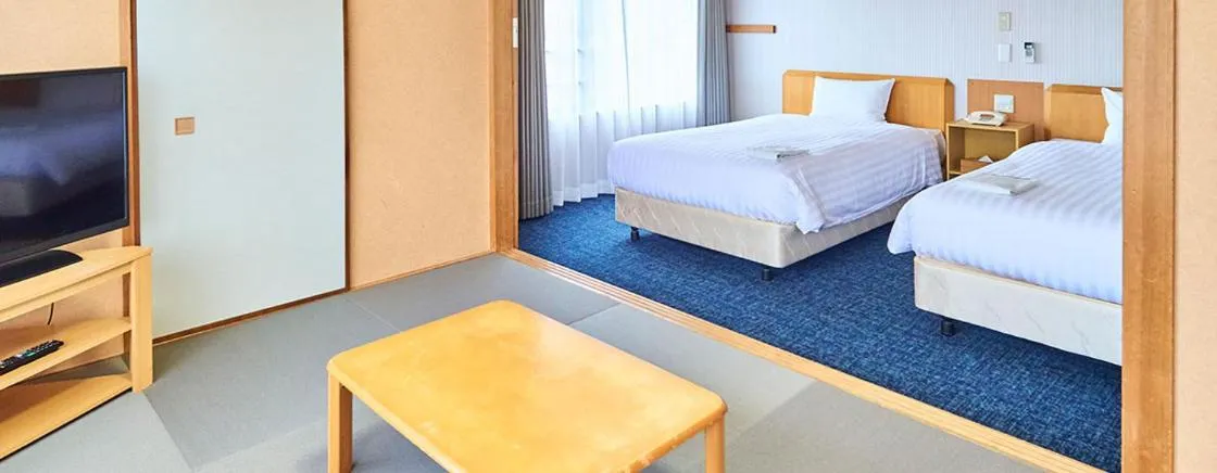 Bed in Court Hotel Fukuoka Tenjin