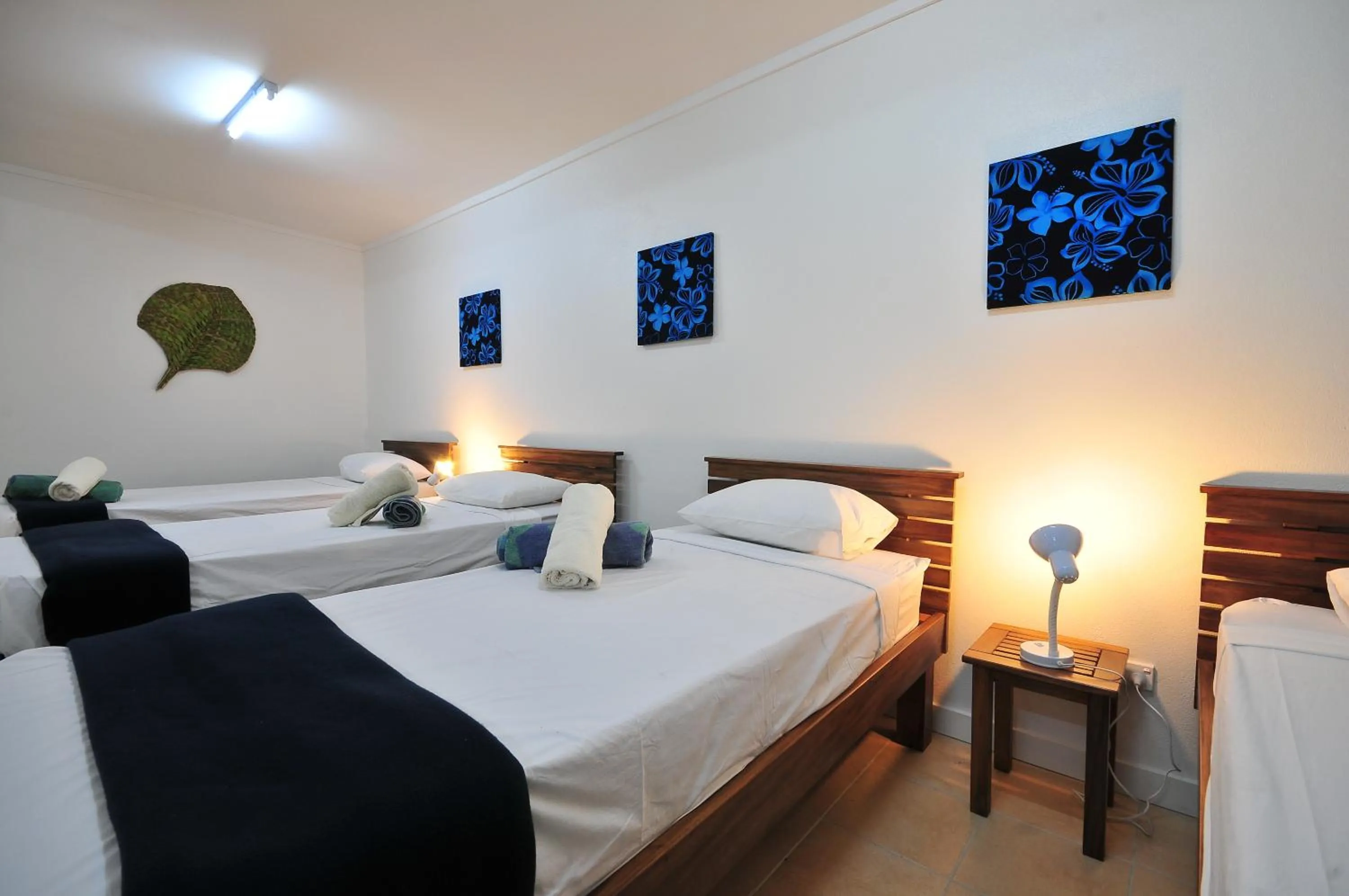 People, Bed in Blue Lagoon Beach Resort