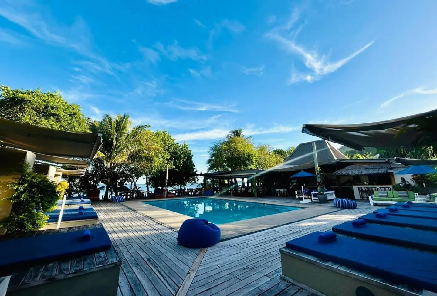 Swimming pool in Blue Lagoon Beach Resort