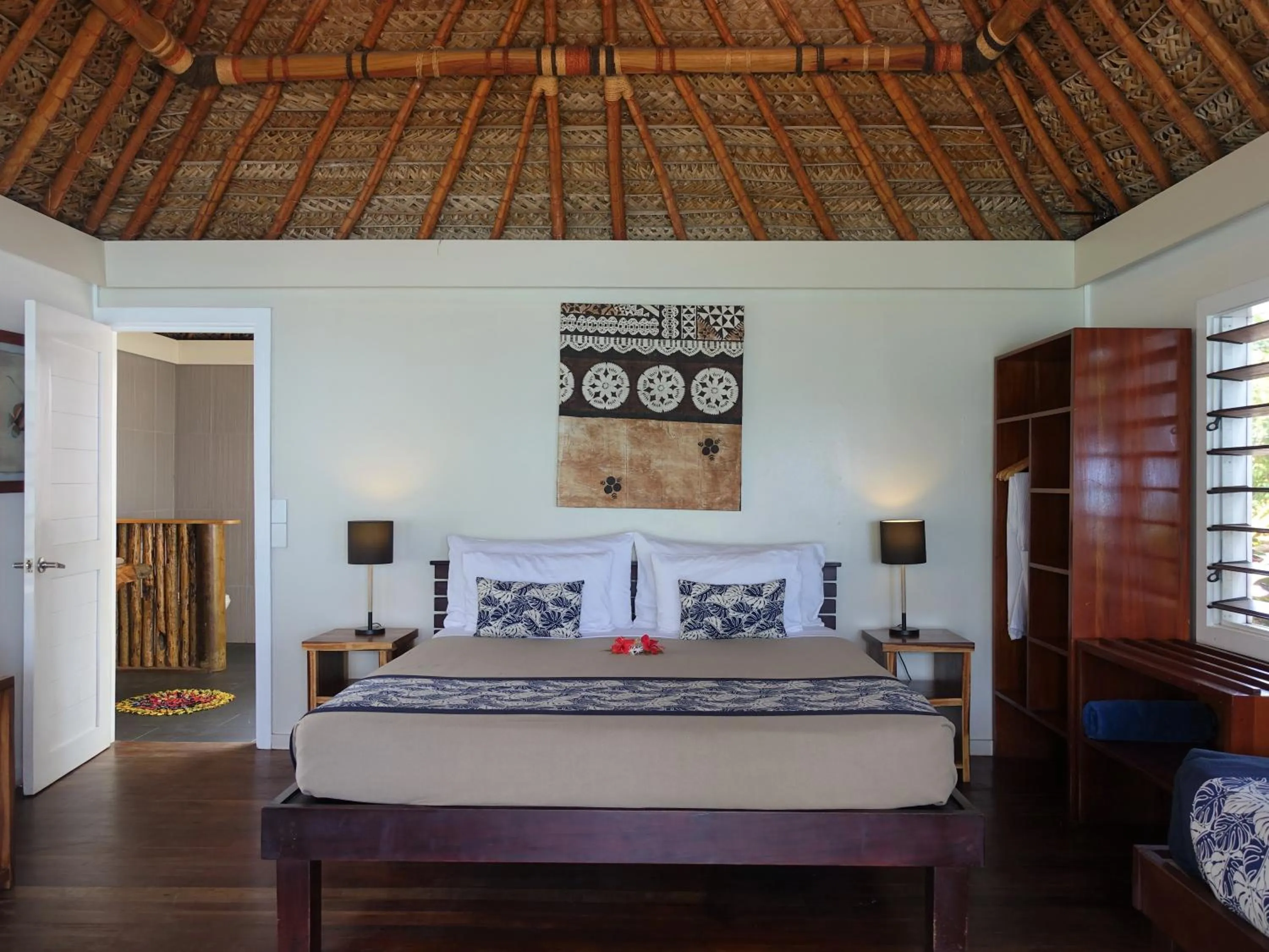 Bed in Blue Lagoon Beach Resort