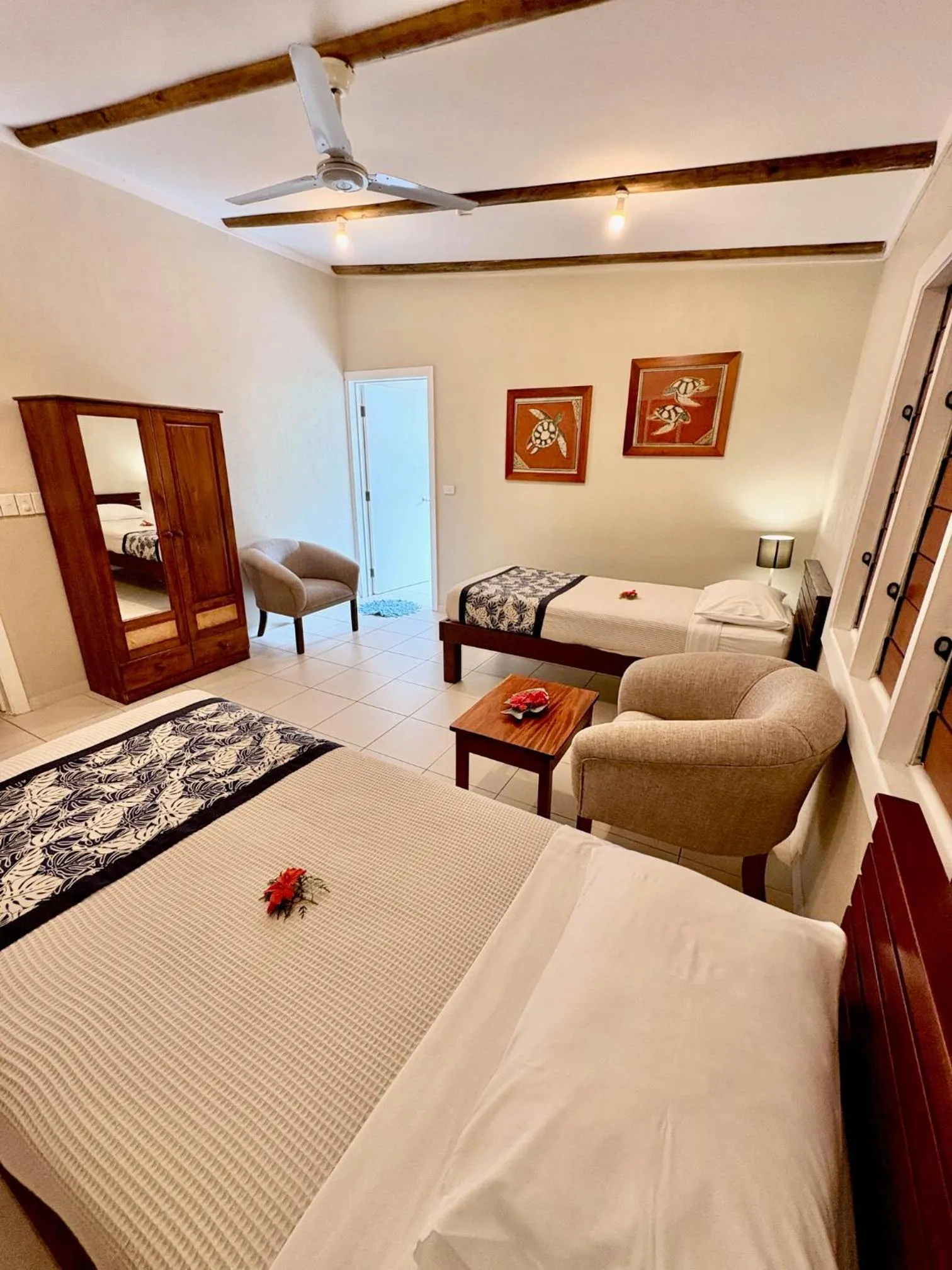 Bedroom, Bed in Blue Lagoon Beach Resort