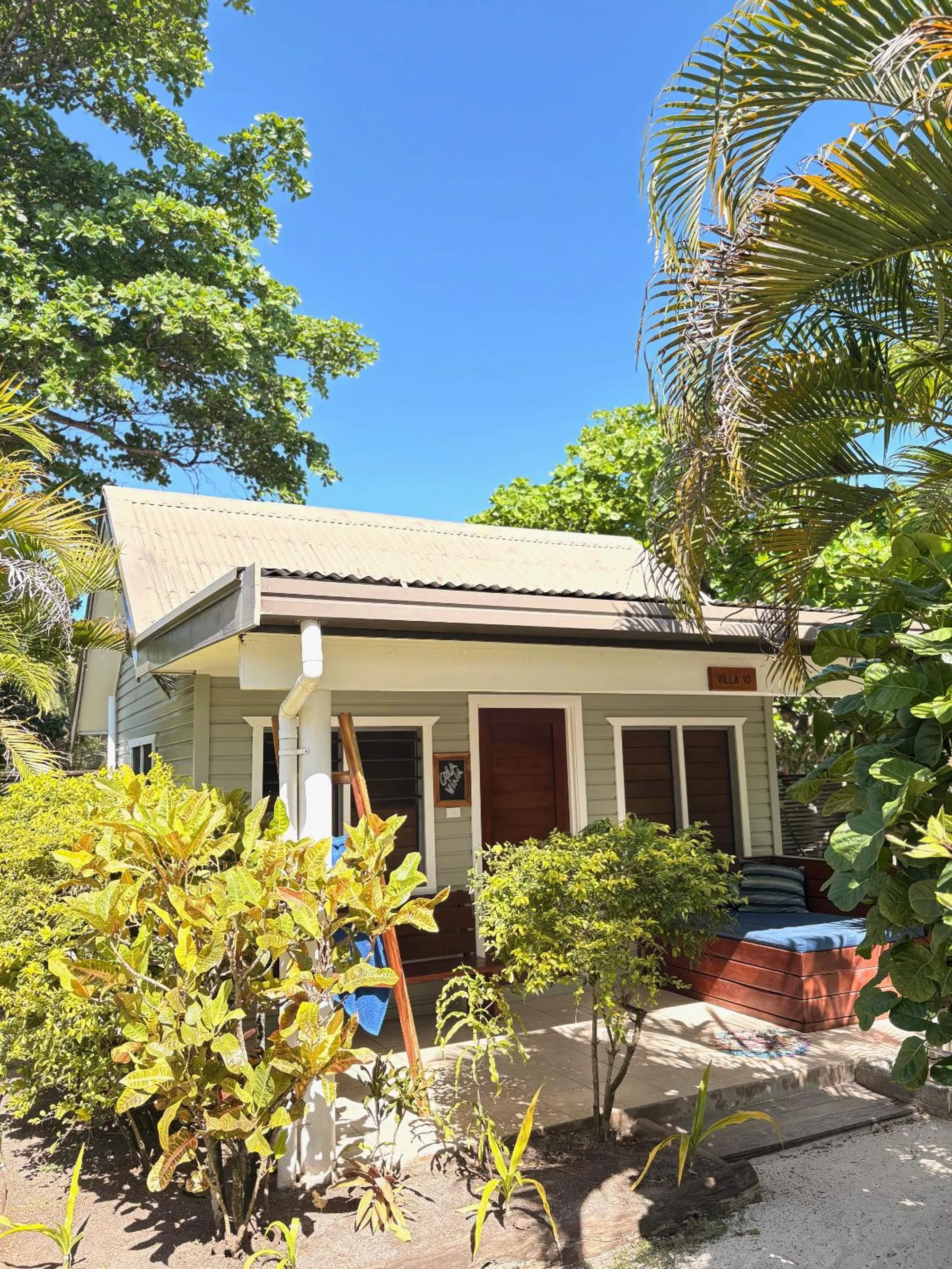 Garden in Blue Lagoon Beach Resort