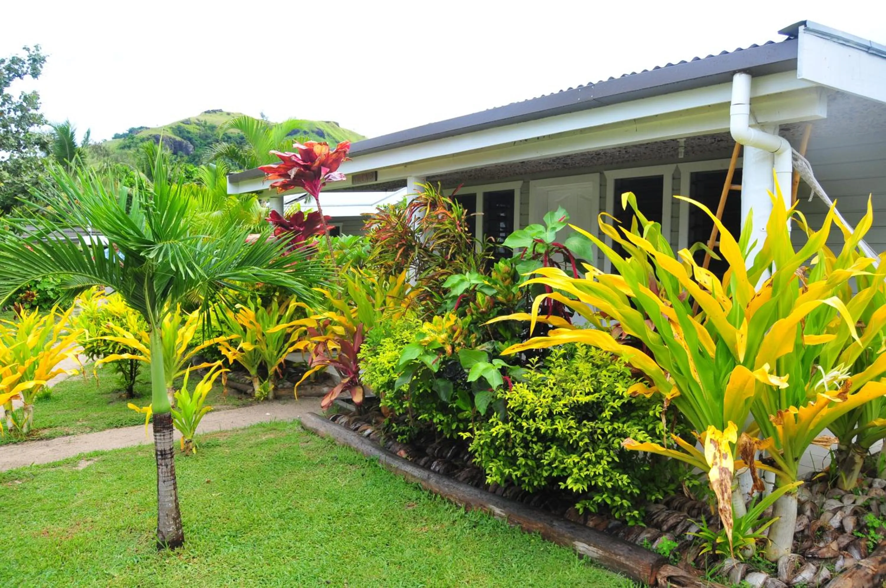 Facade/entrance in Blue Lagoon Beach Resort