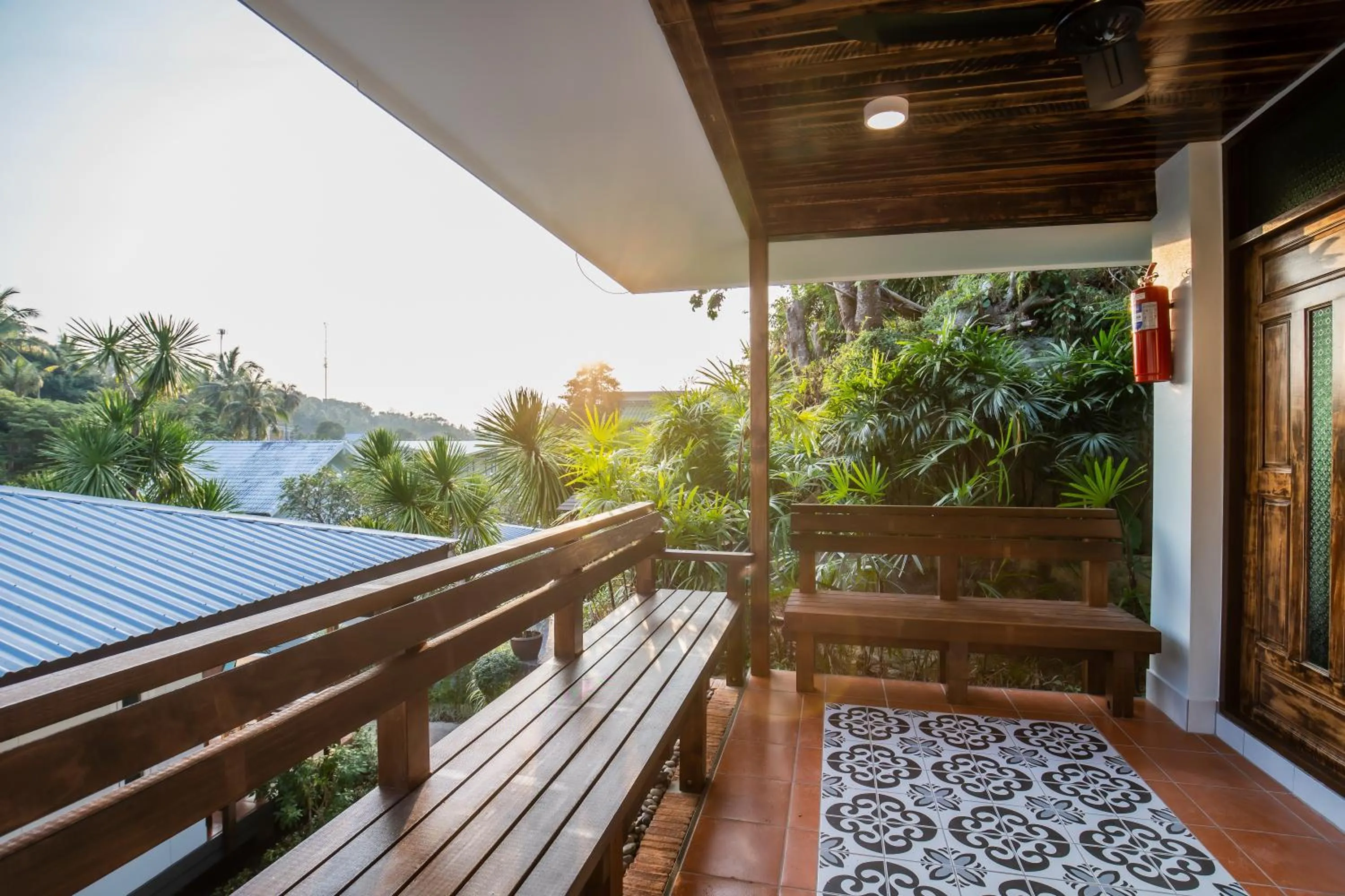 Balcony/Terrace in Kata Tranquil Villa - SHA Plus