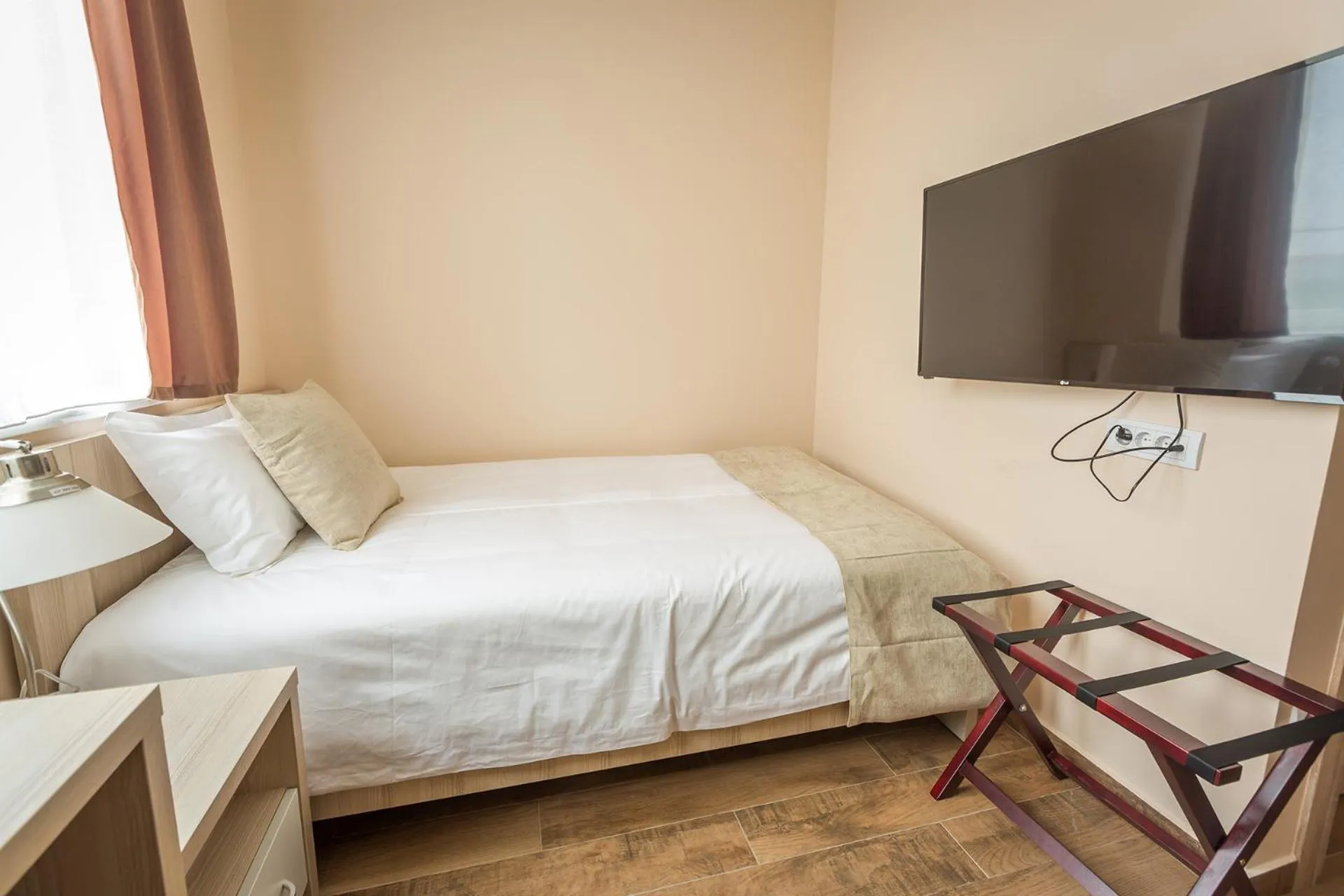 Bed in Hotel Mar Garni