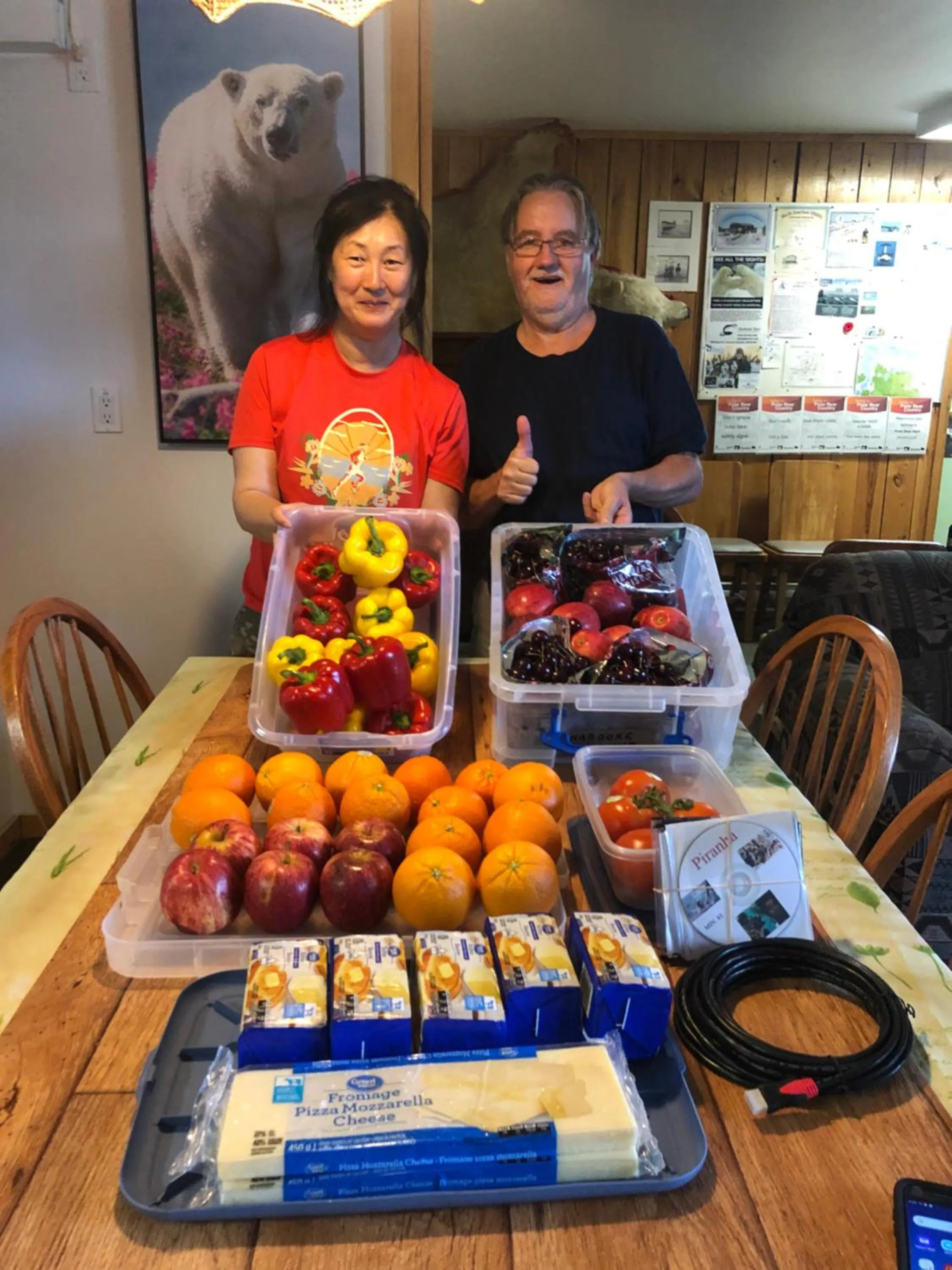 Guests in IceBerg Inn