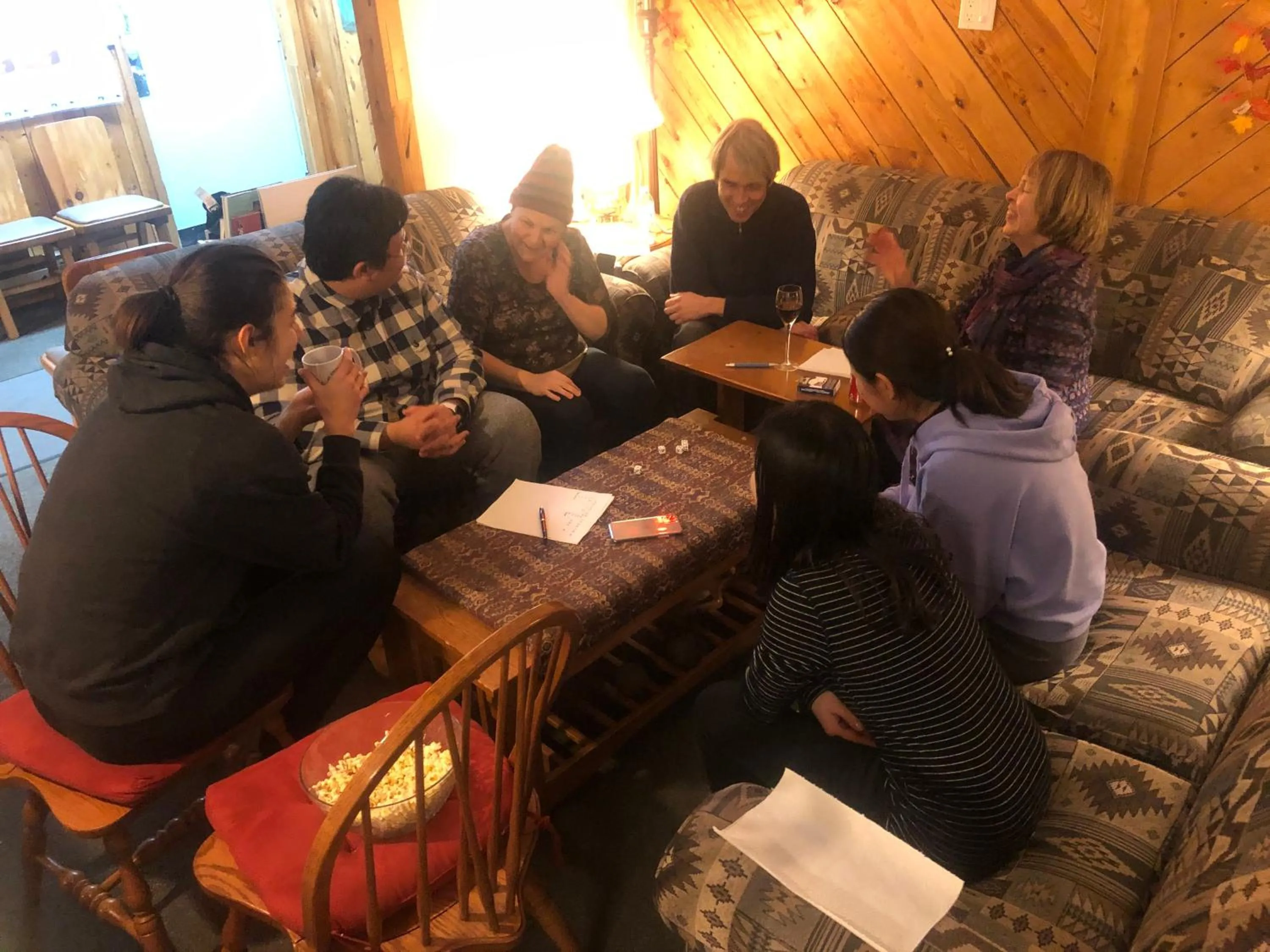 People in IceBerg Inn