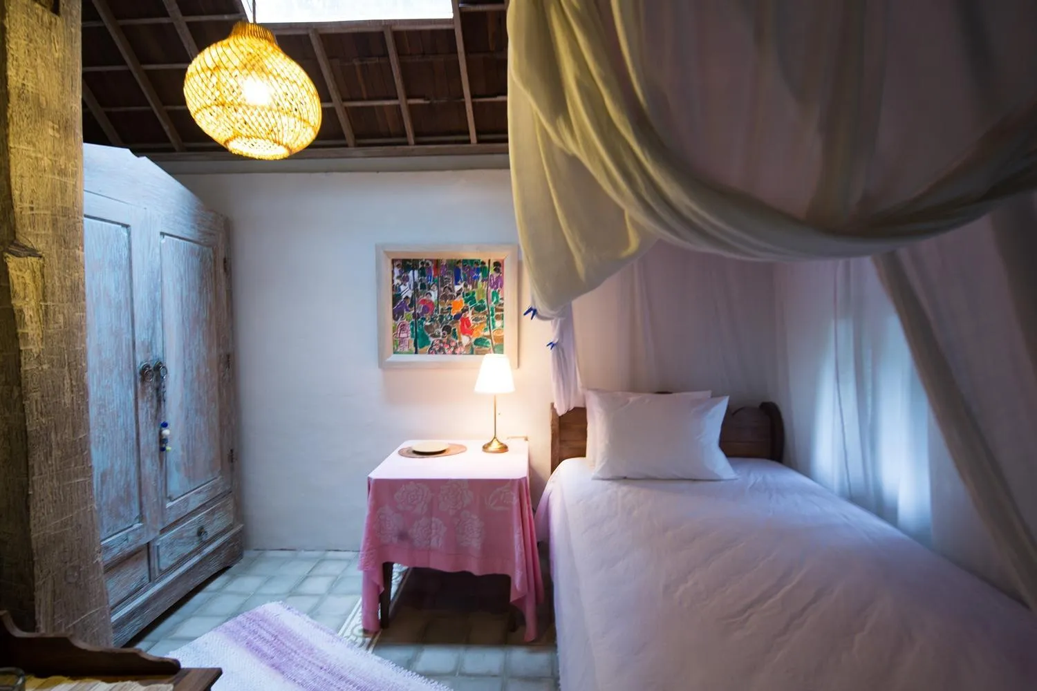 Bed in Pondok Pisang Candidasa