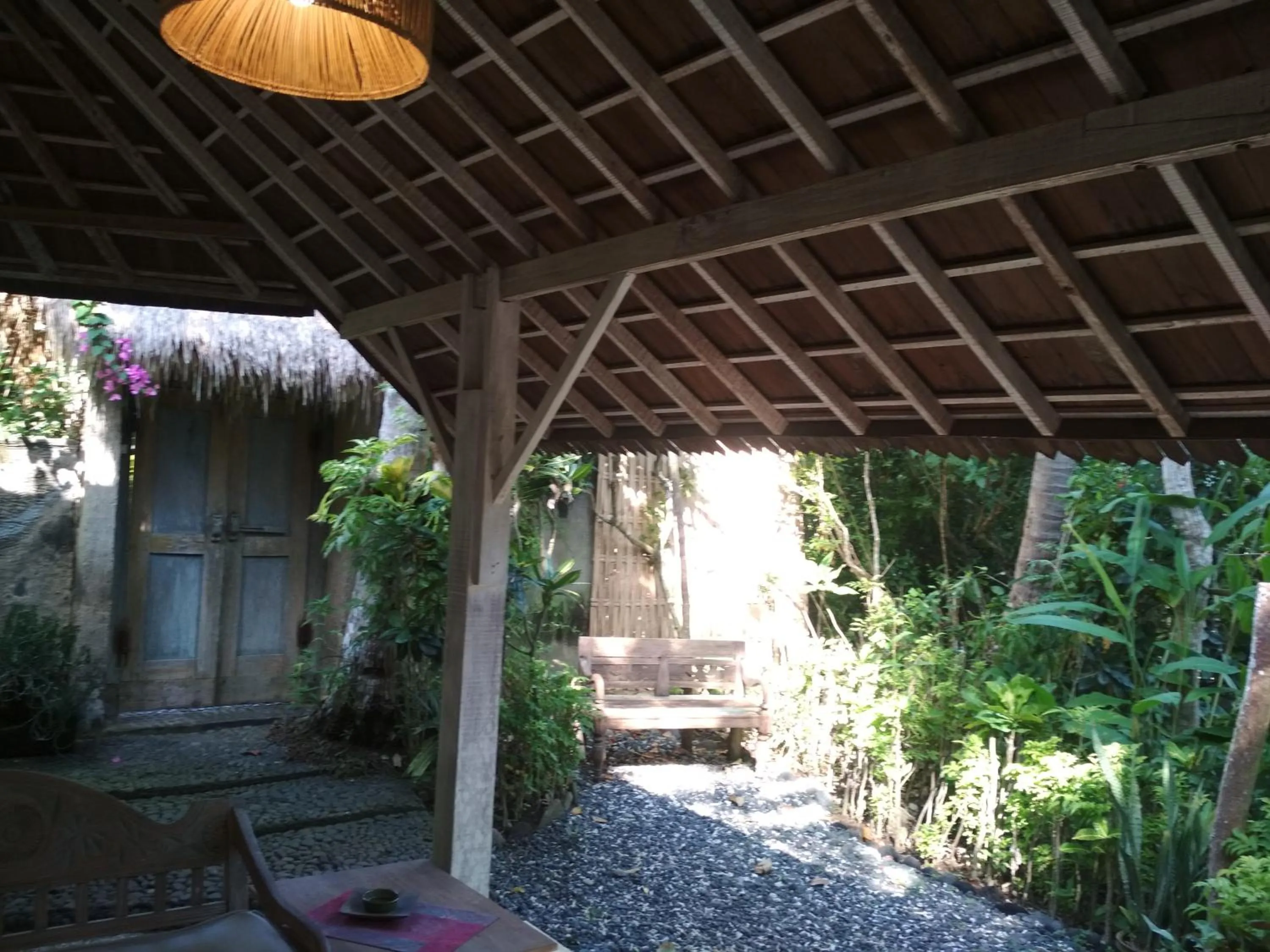 Balcony/Terrace in Pondok Pisang Candidasa