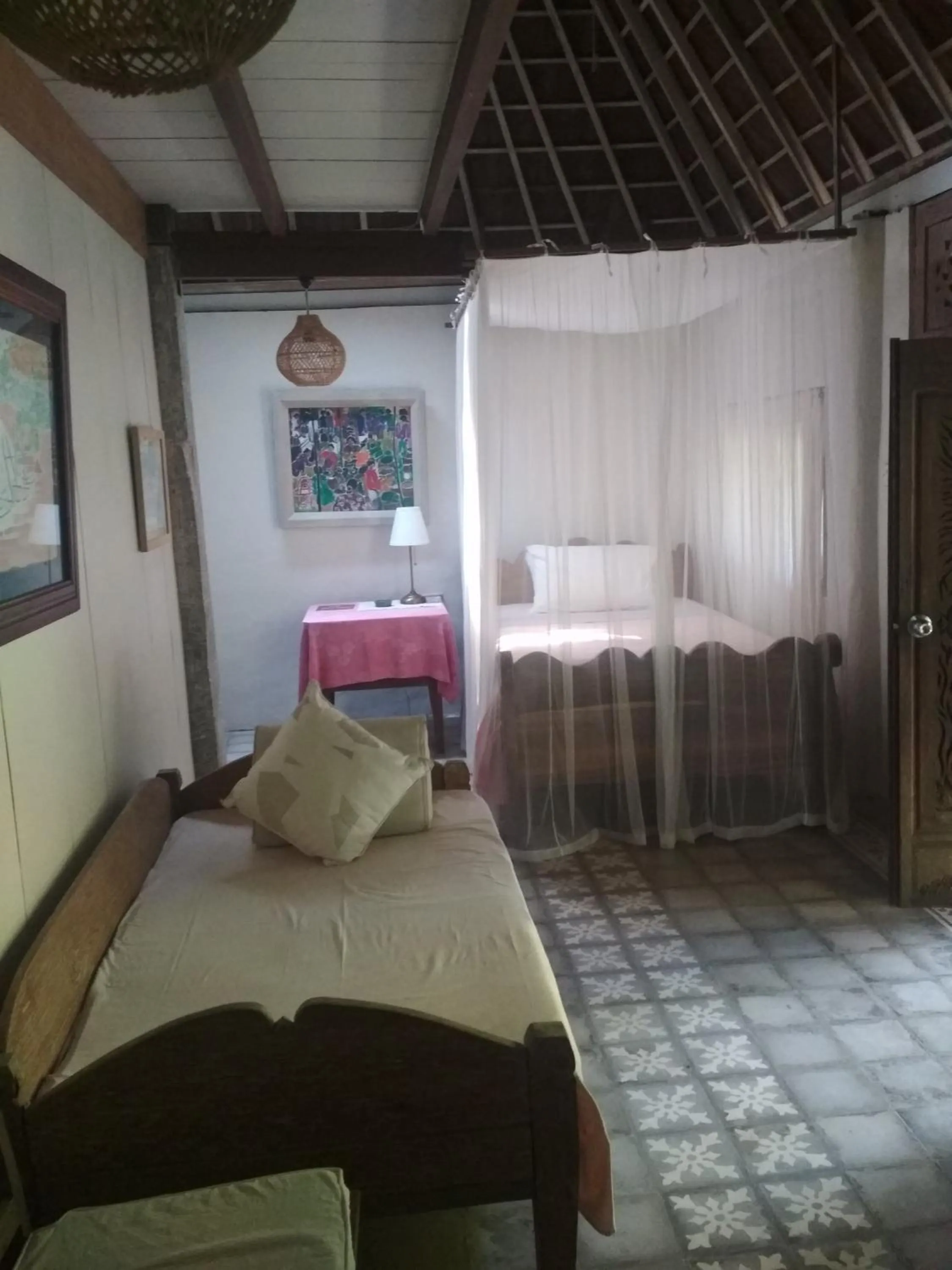 Bedroom, Bed in Pondok Pisang Candidasa