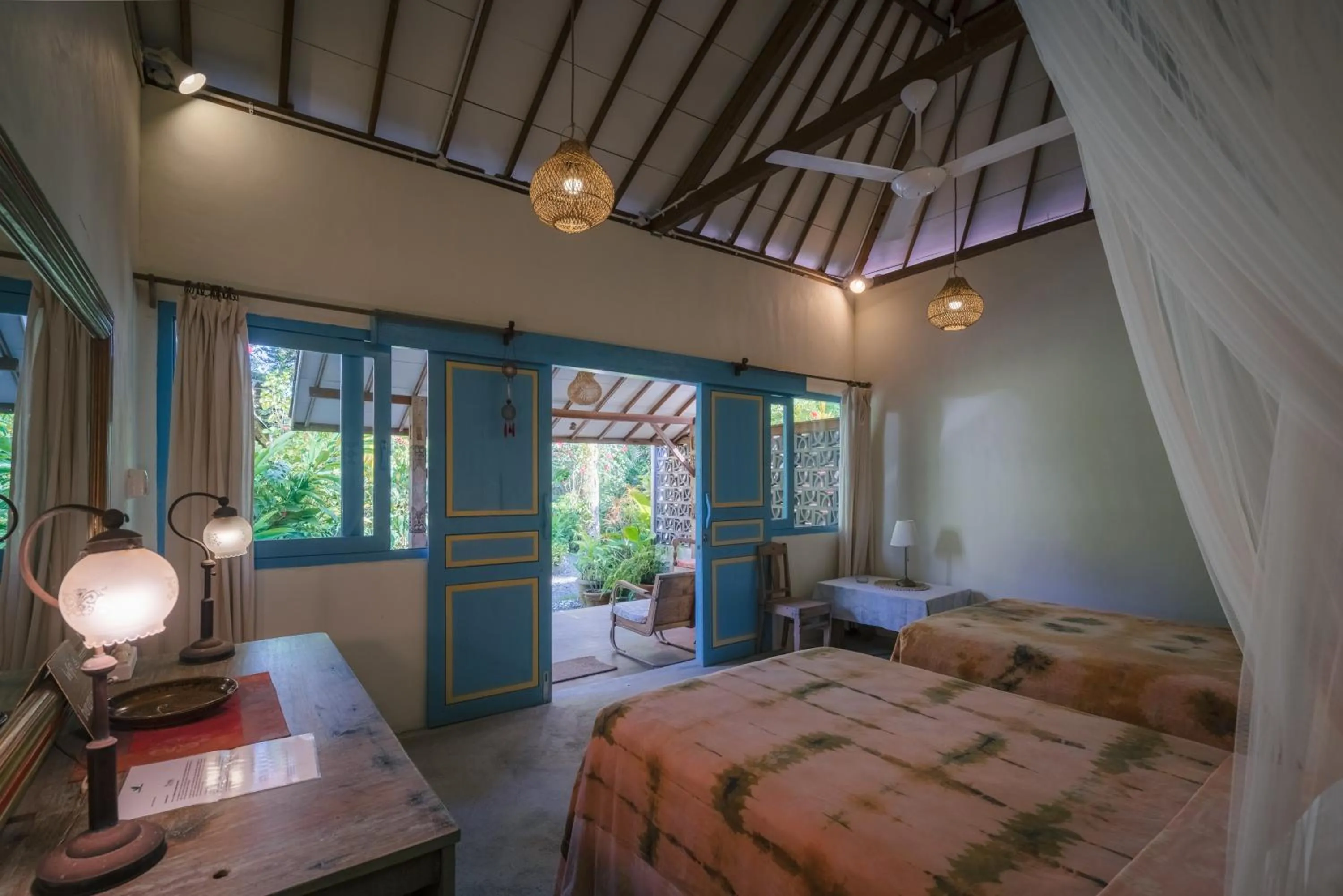 Bedroom, Bed in Pondok Pisang Candidasa