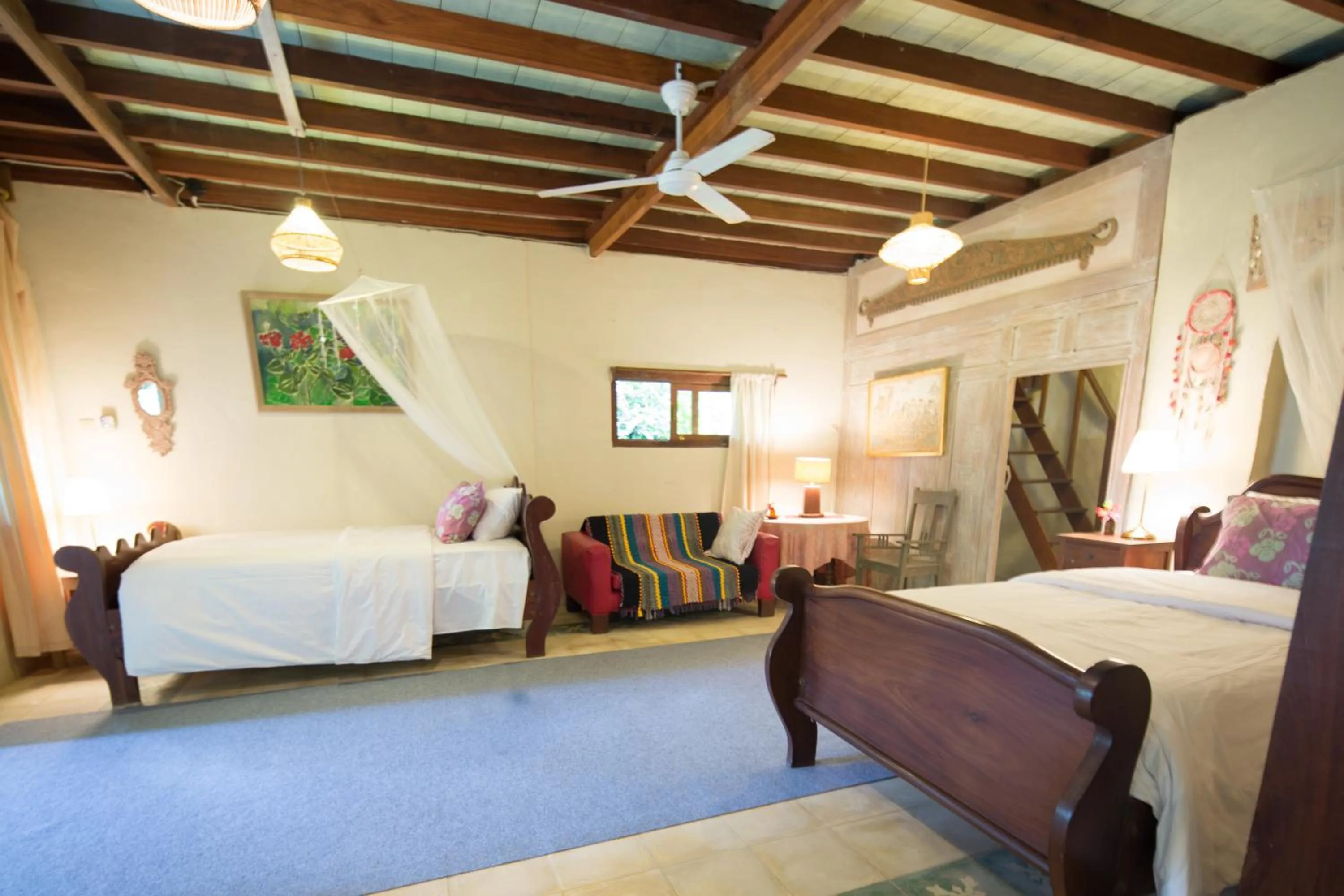 Bed in Pondok Pisang Candidasa