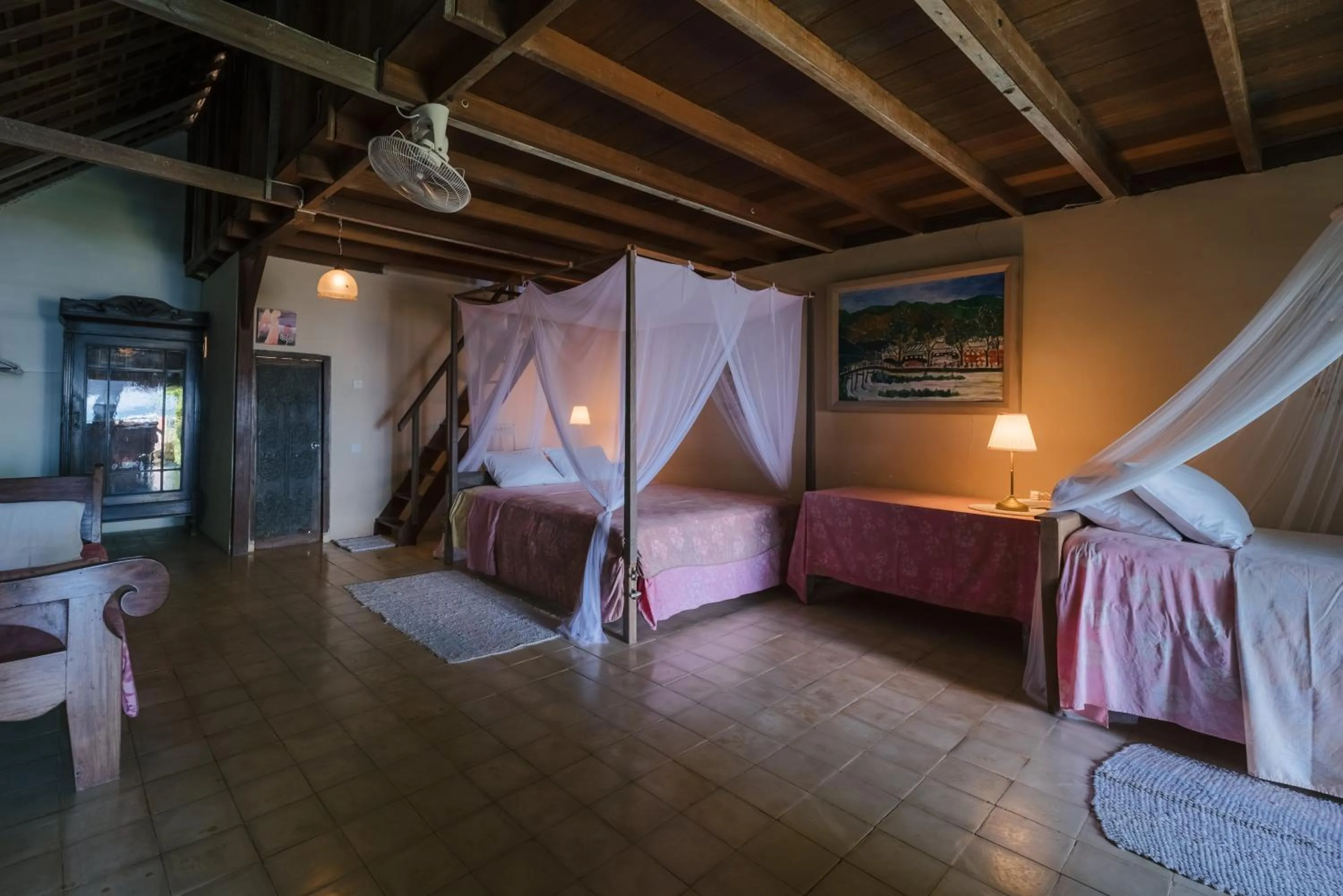 Bedroom, Bed in Pondok Pisang Candidasa