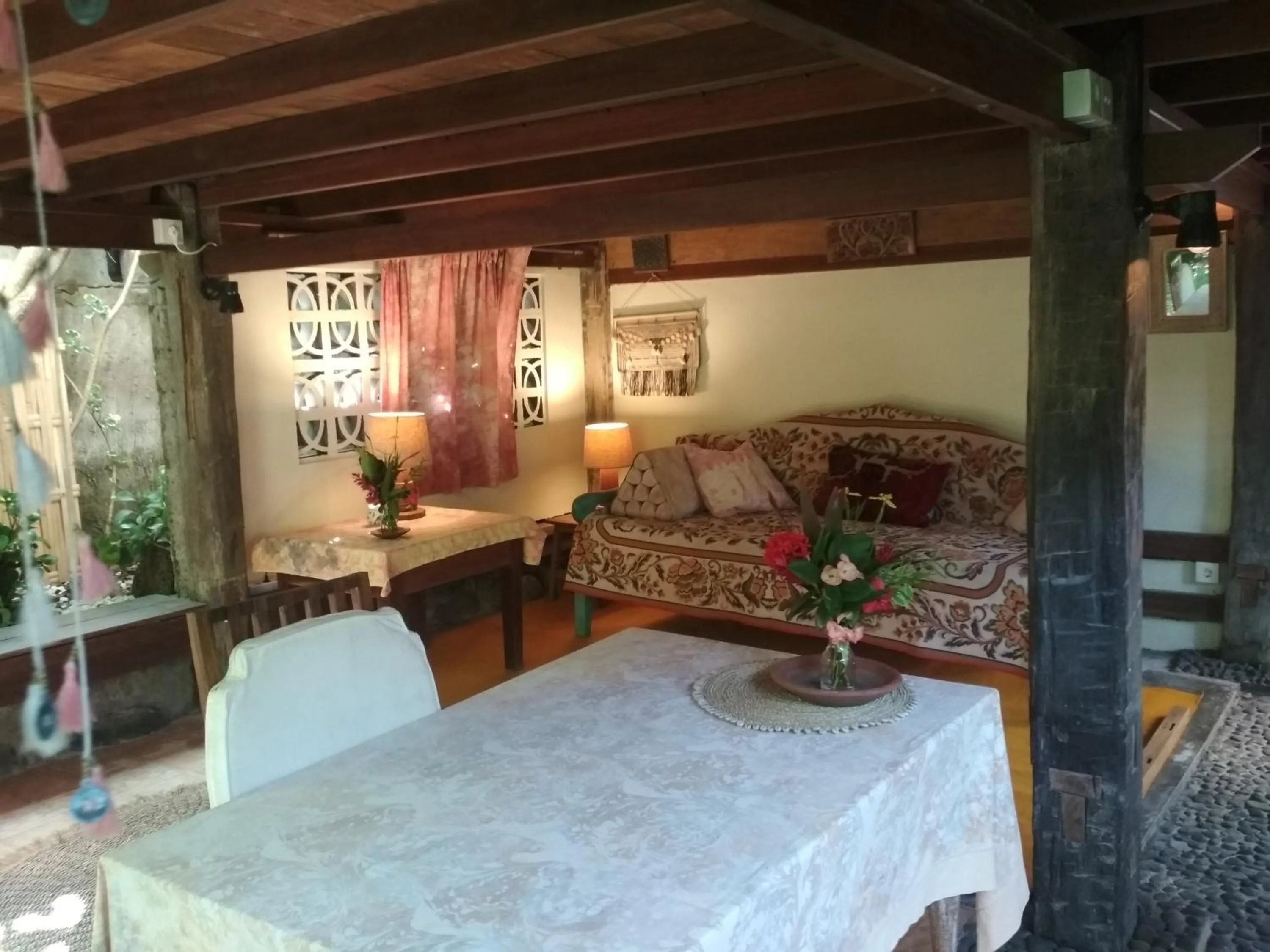 Balcony/Terrace in Pondok Pisang Candidasa