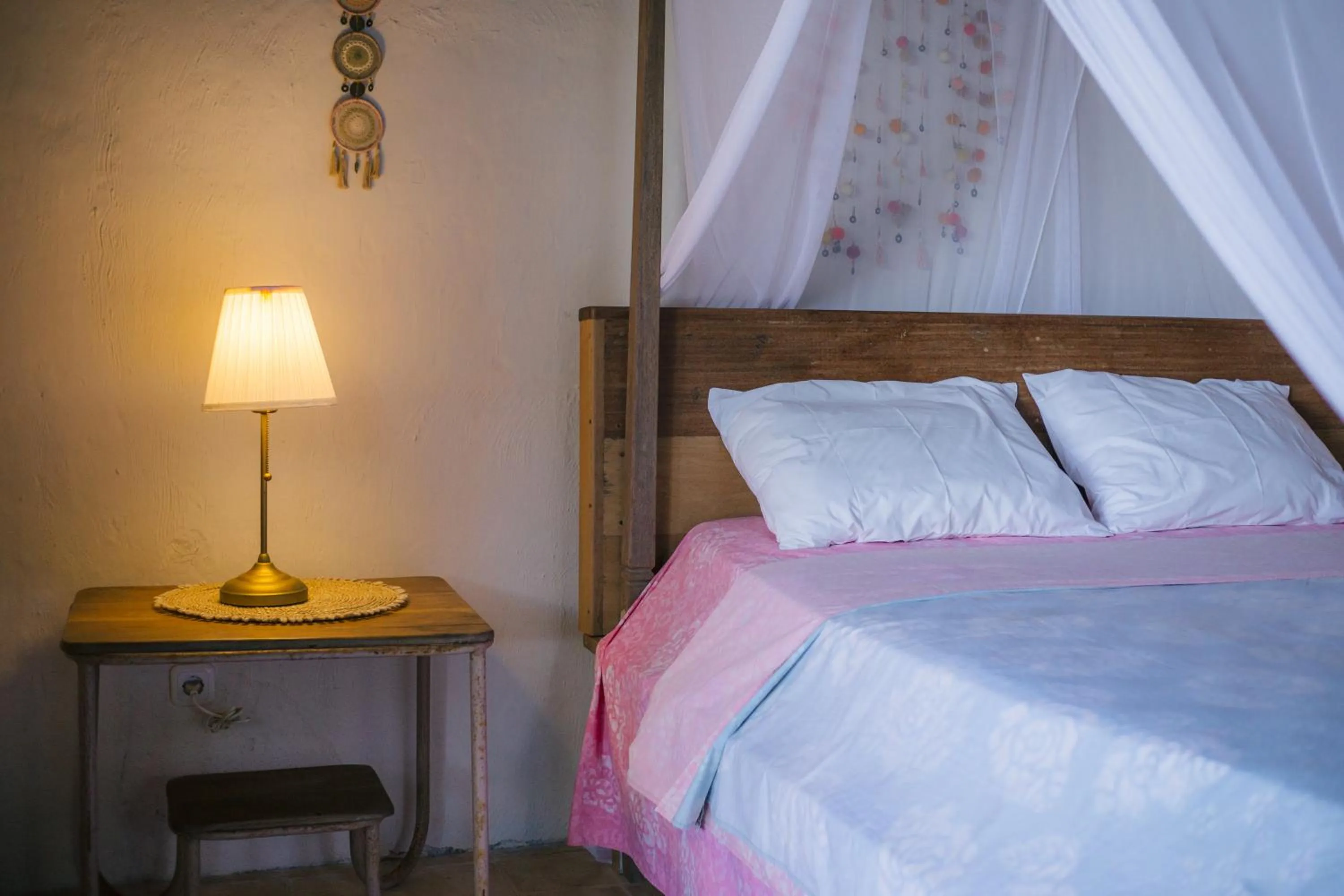 Bed in Pondok Pisang Candidasa