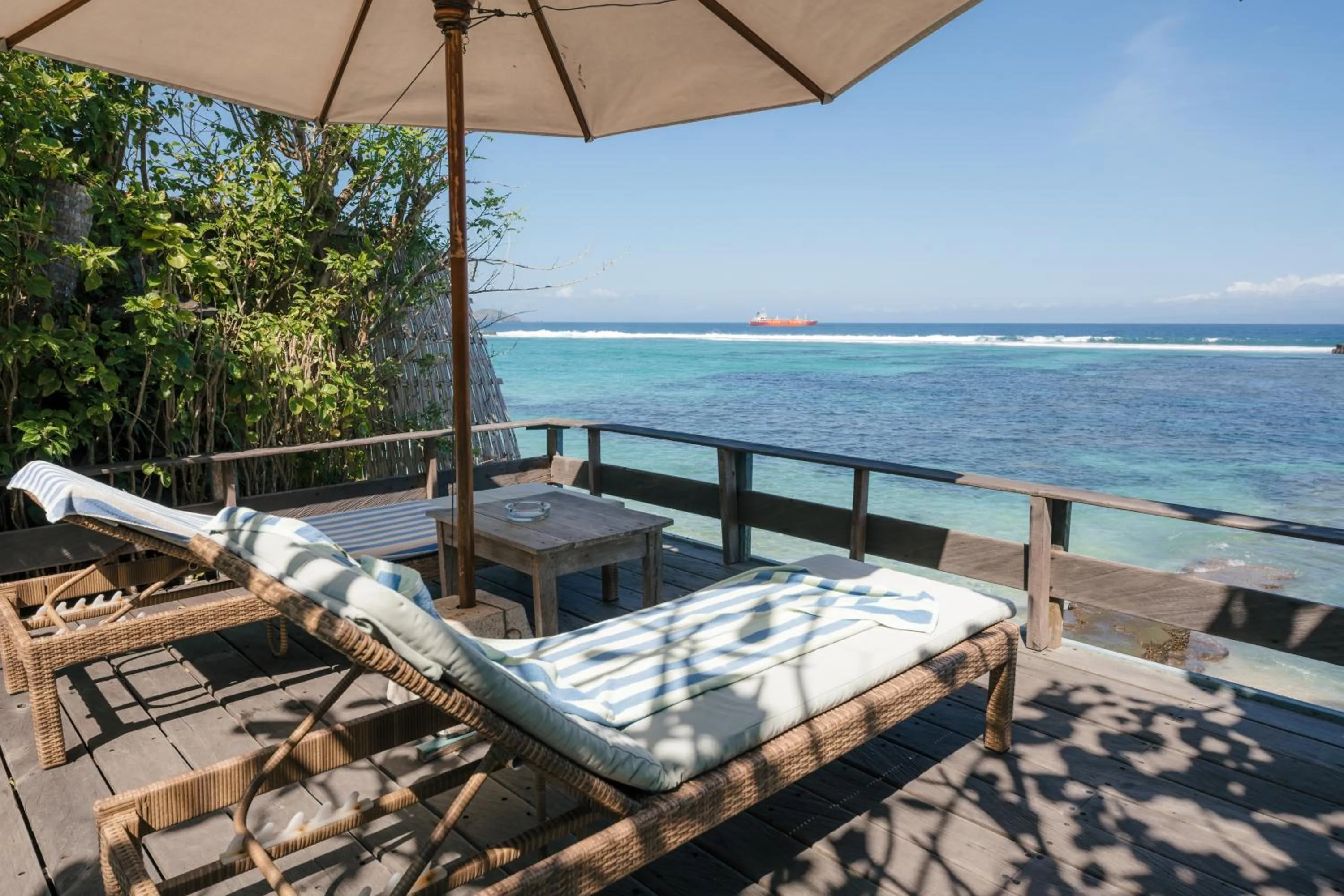 Balcony/Terrace in Pondok Pisang Candidasa