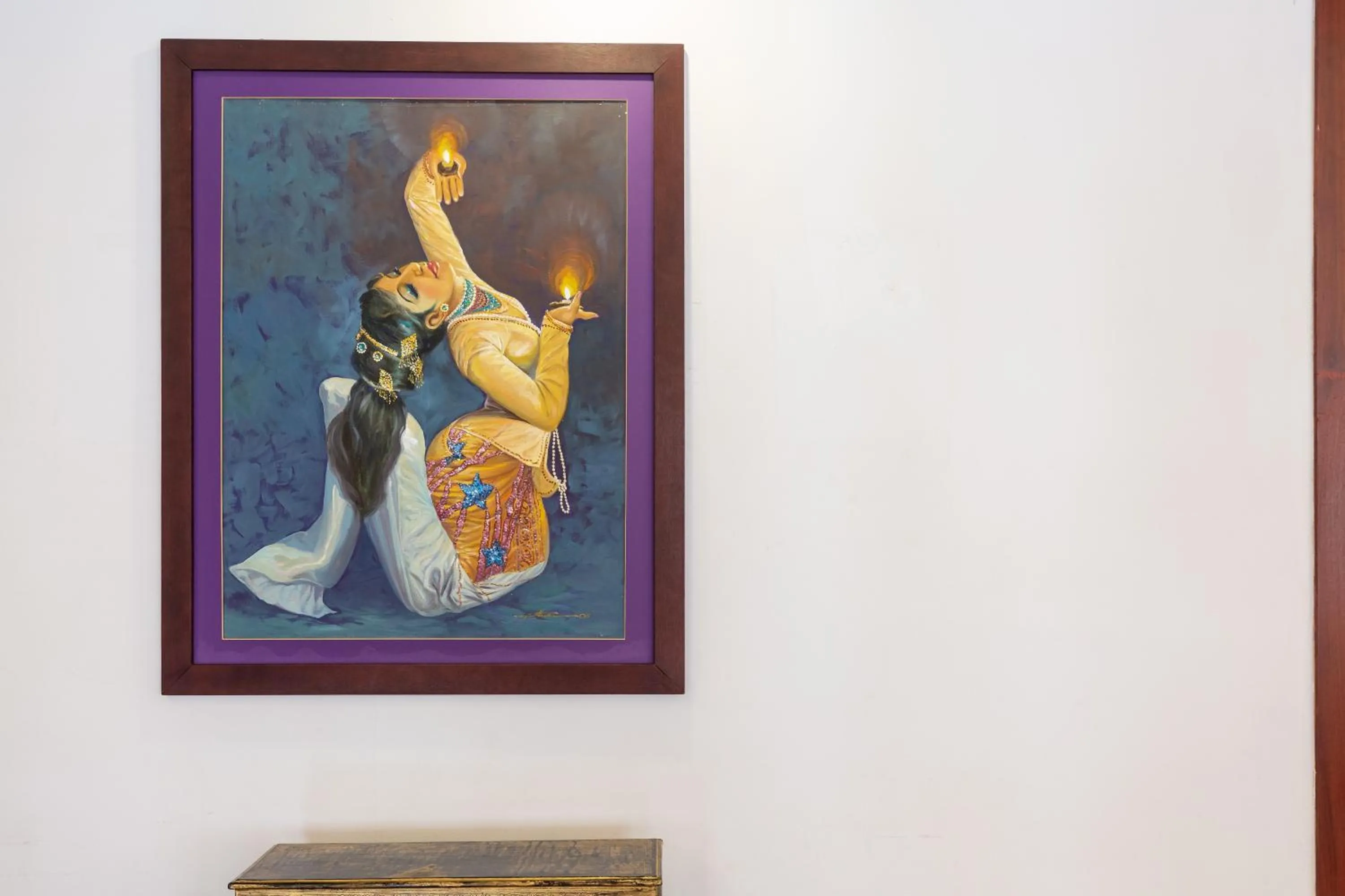 Decorative detail in Montra Nivesha residence and Art