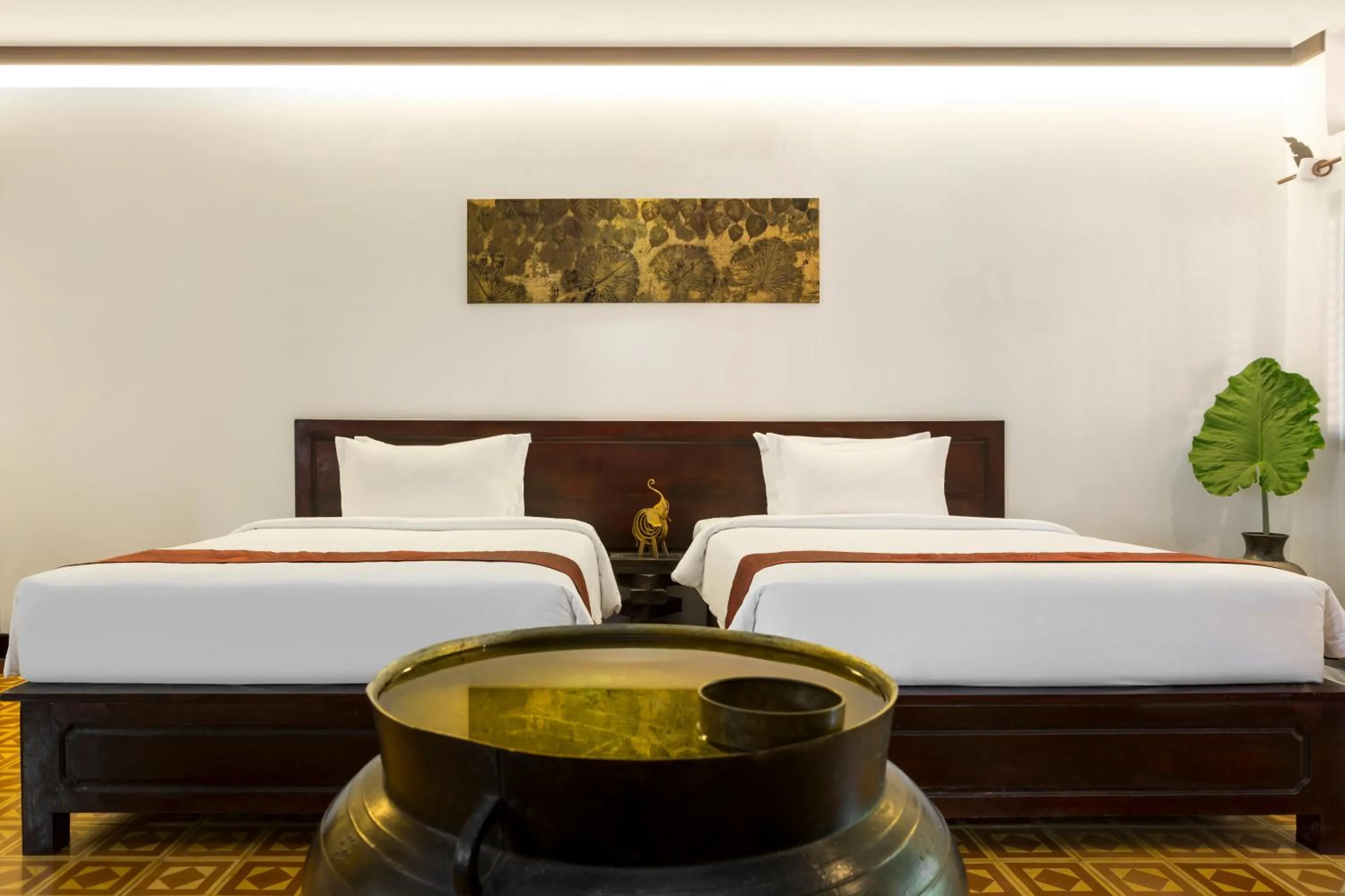 Bedroom in Montra Nivesha residence and Art