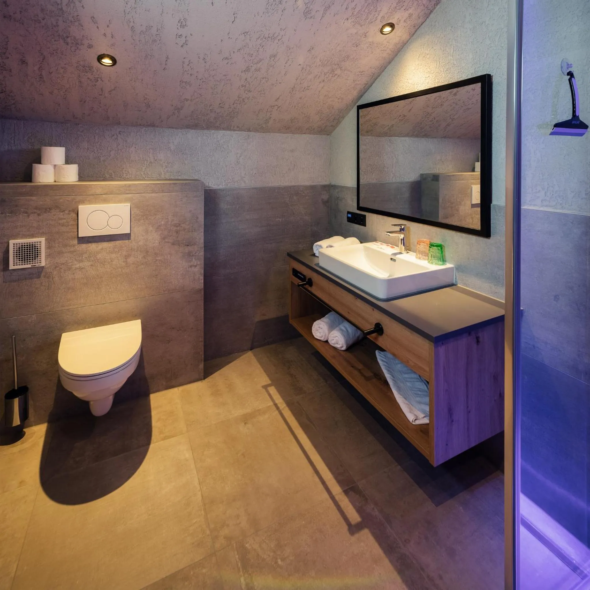 Toilet in Die Reblaus