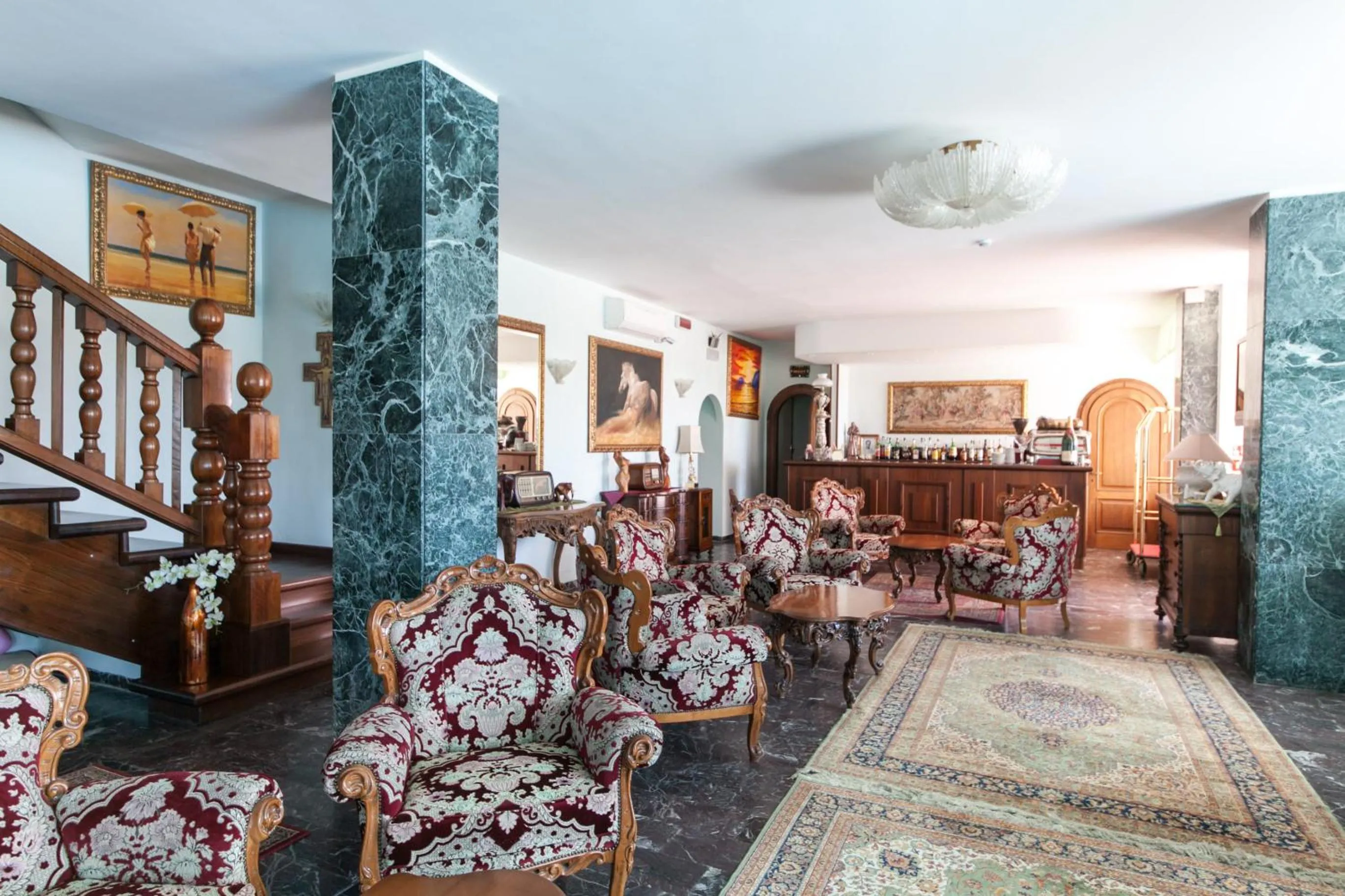 Lobby or reception in Hotel Negresco