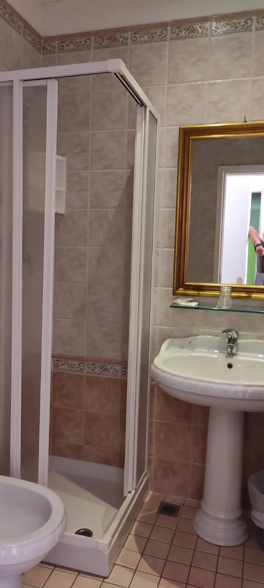 Shower in Hotel Negresco