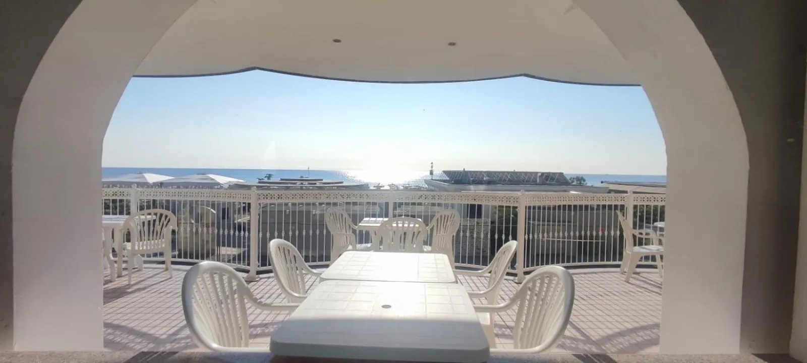 Balcony/Terrace in Hotel Negresco