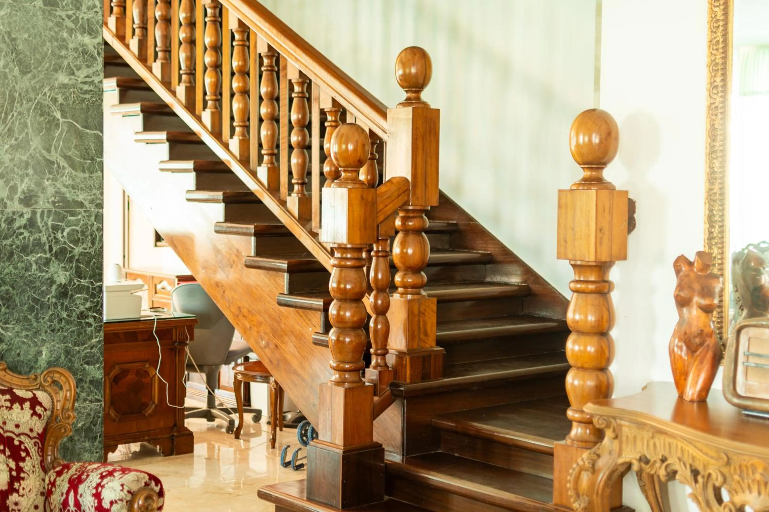 Seating area in Hotel Negresco