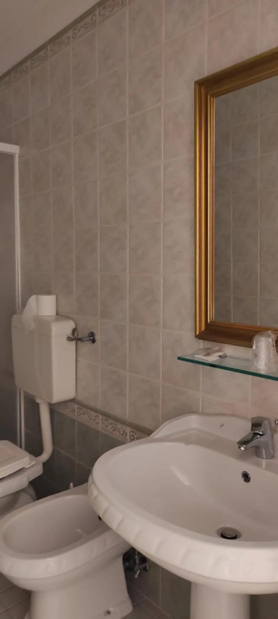 Shower in Hotel Negresco